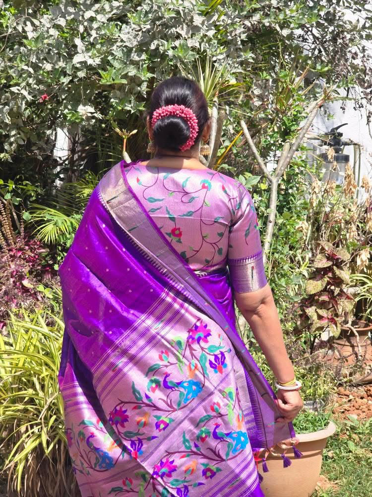 Semi Raw Silk Saree