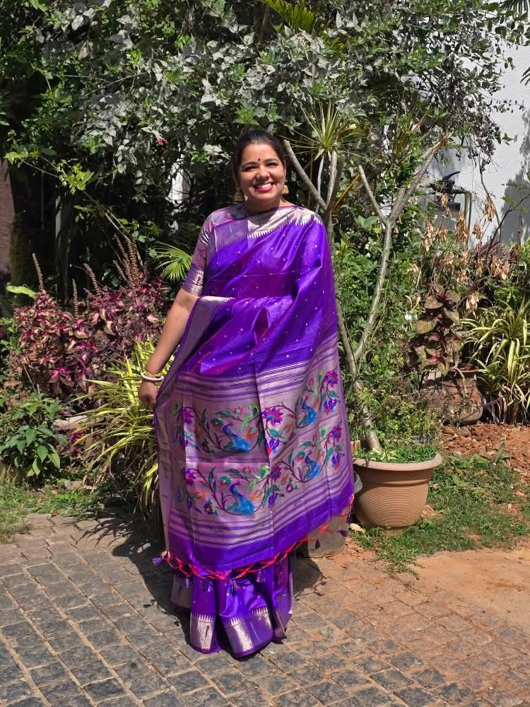Semi Raw Silk Saree