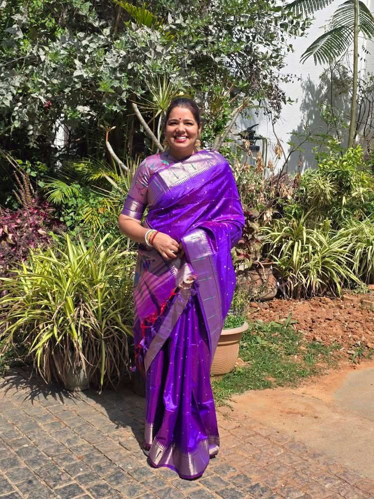 Semi Raw Silk Saree