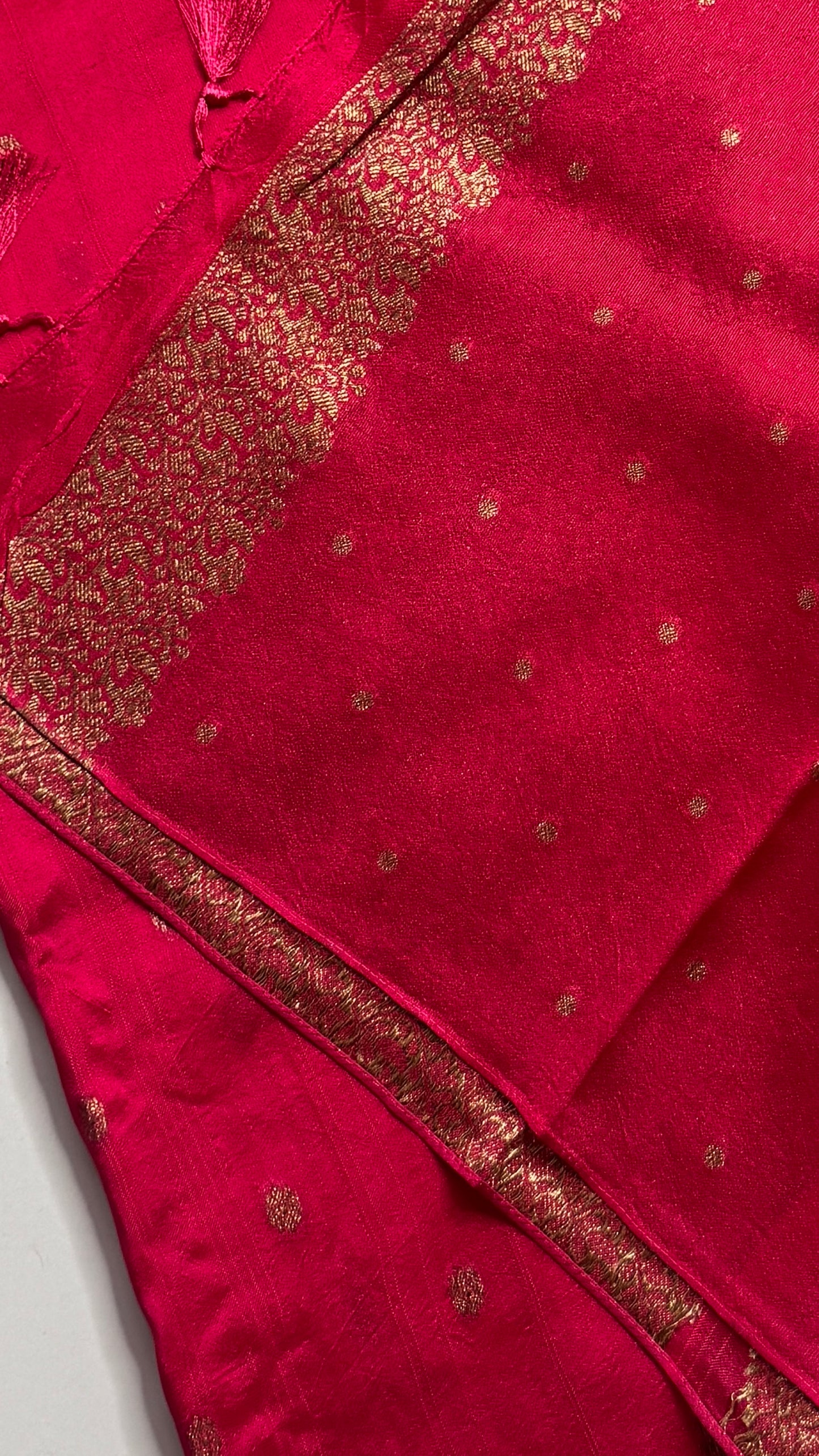 Tussar Georgette Saree with Motifs Border