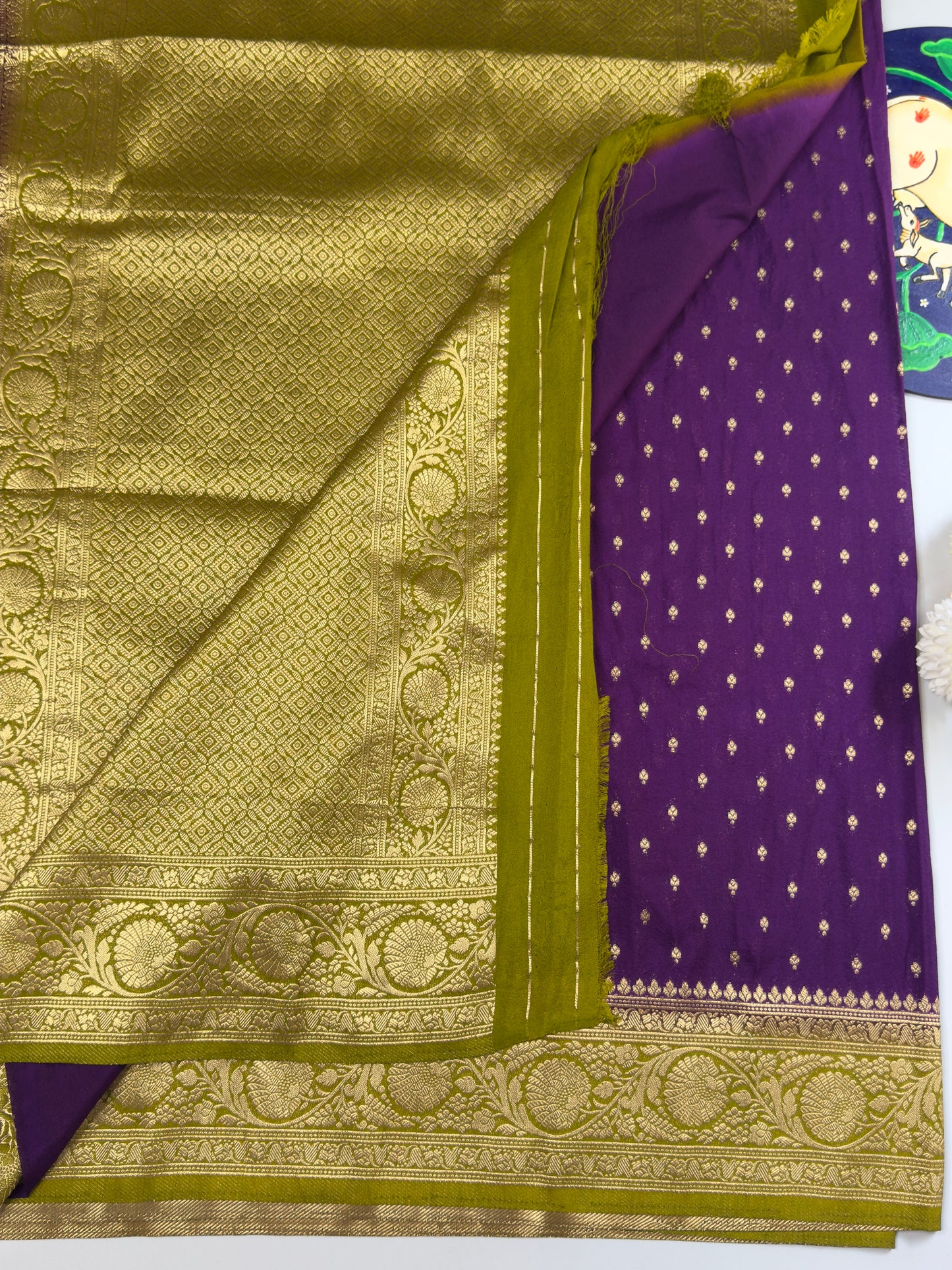 Semi Georgette Saree