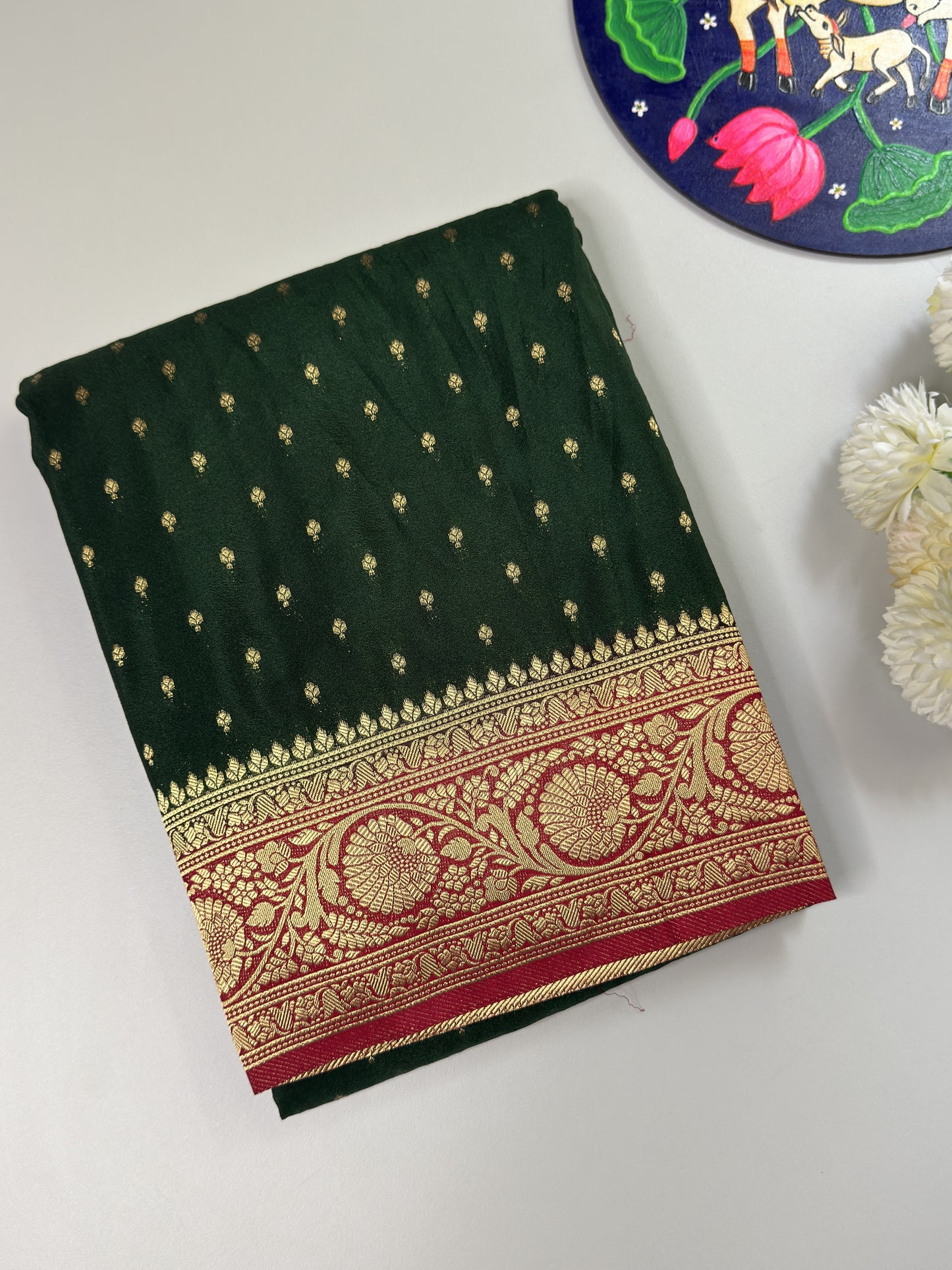 Semi Georgette Saree