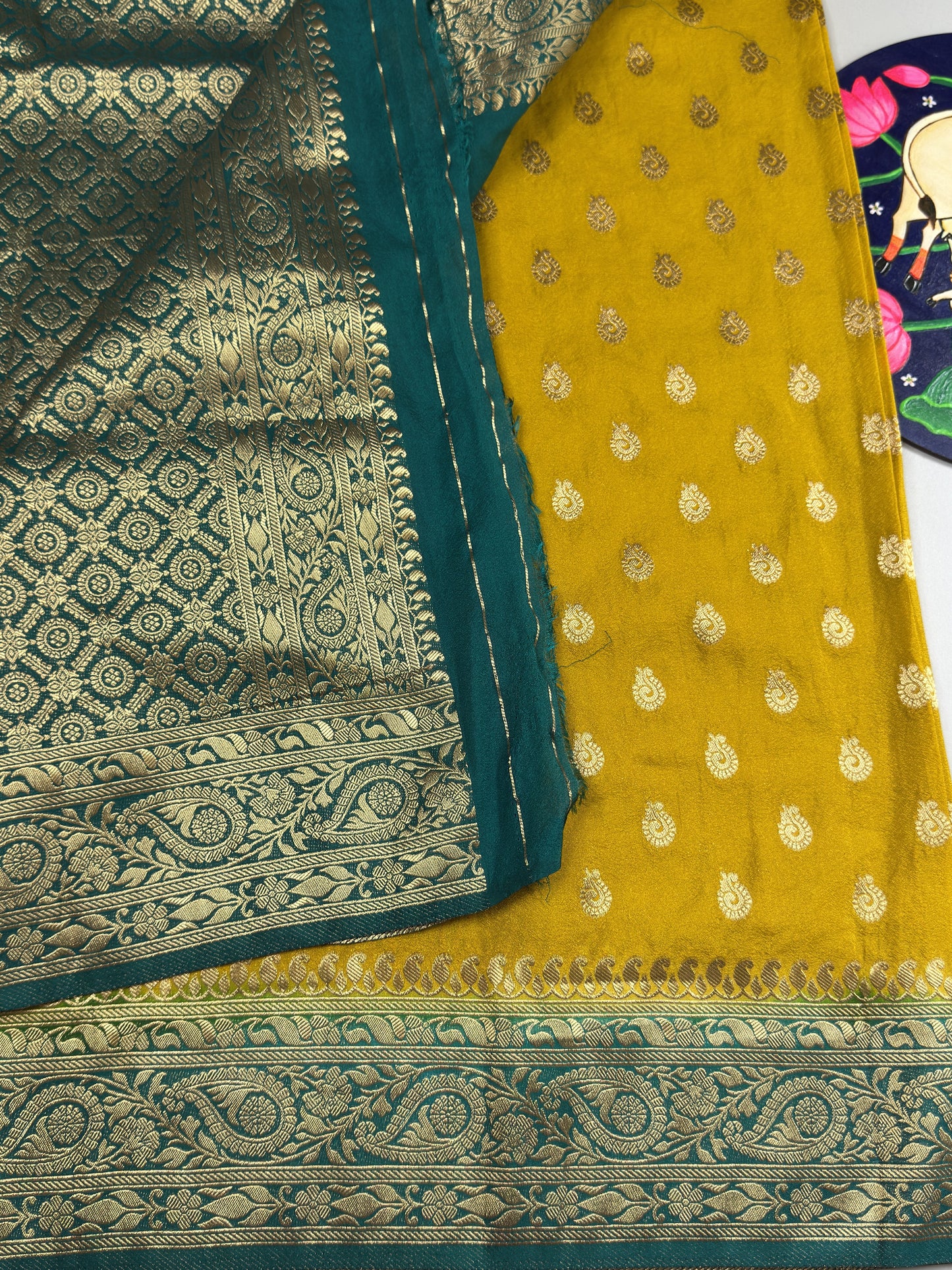 Semi Georgette Saree