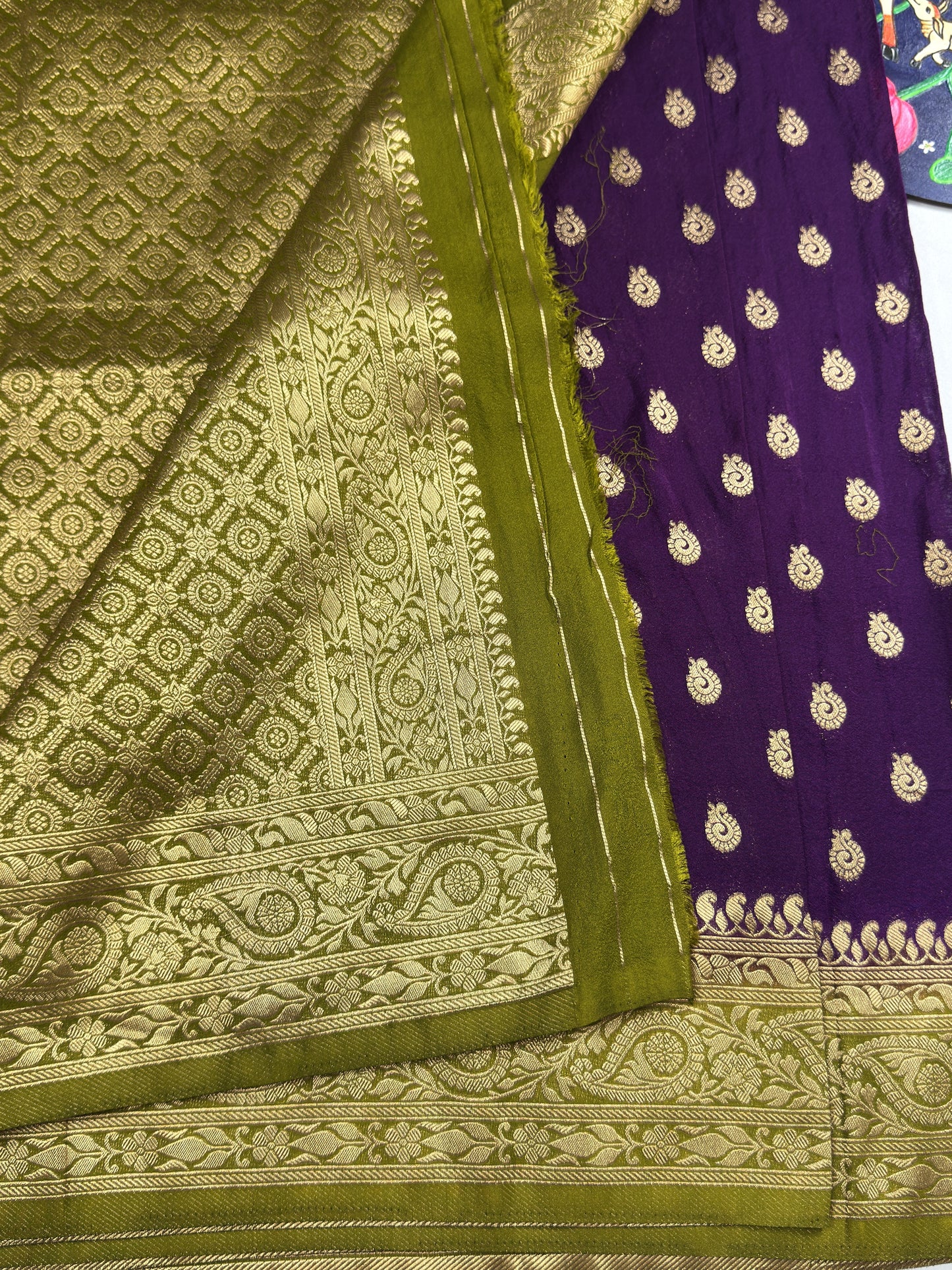 Semi Georgette Saree