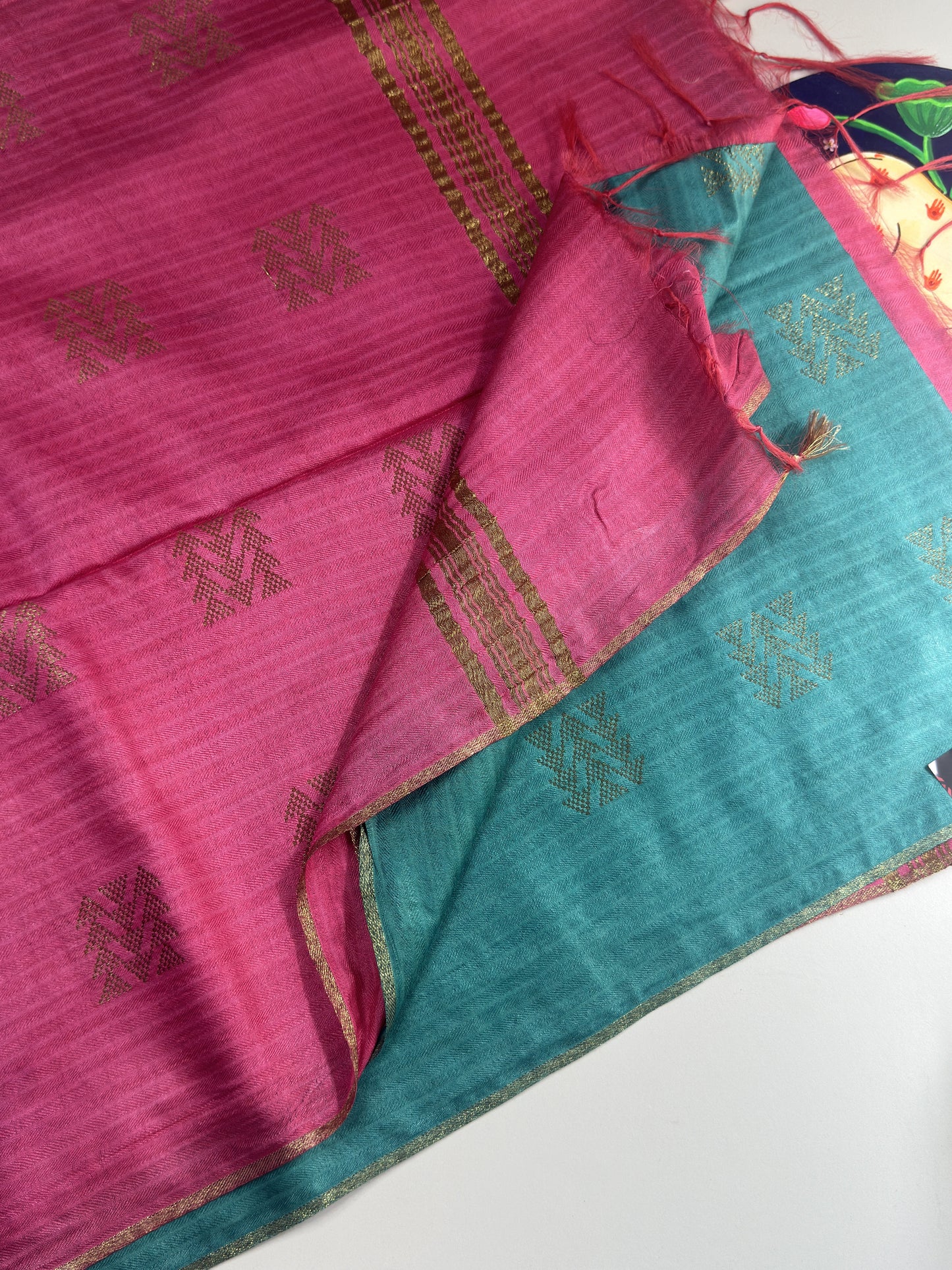 Semi Tussar Saree