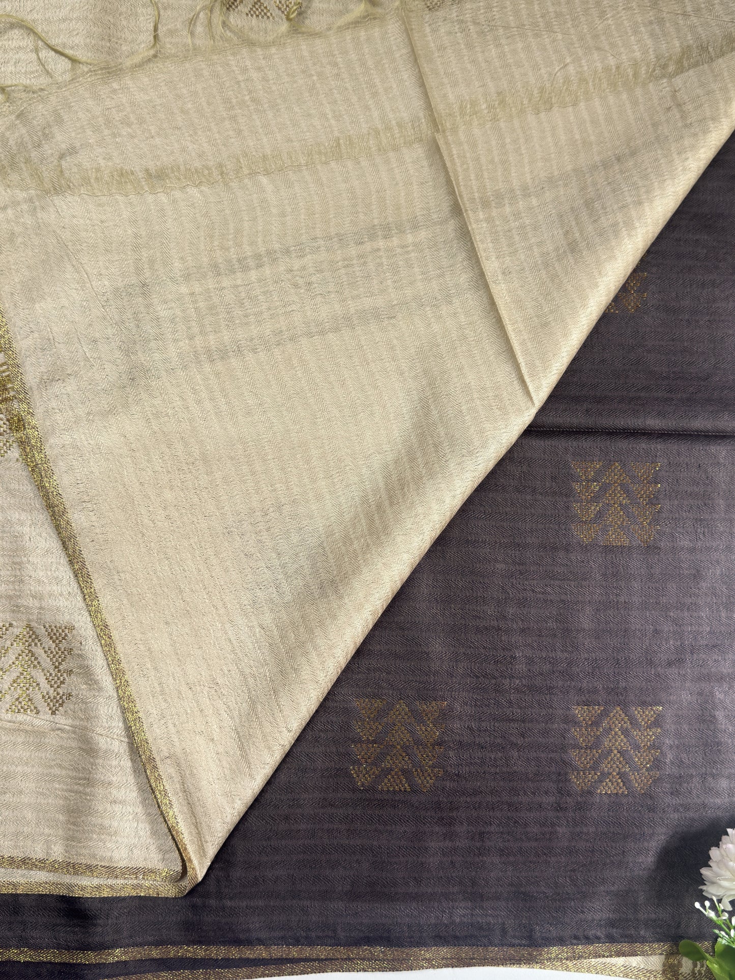 Semi Tussar Saree