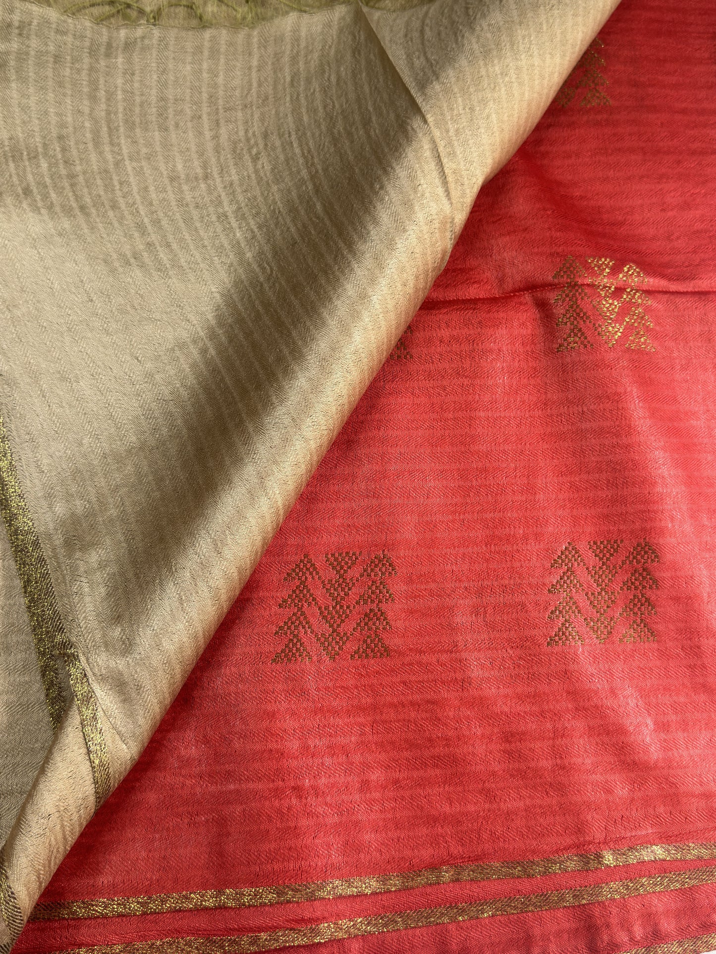 Semi Tussar Saree