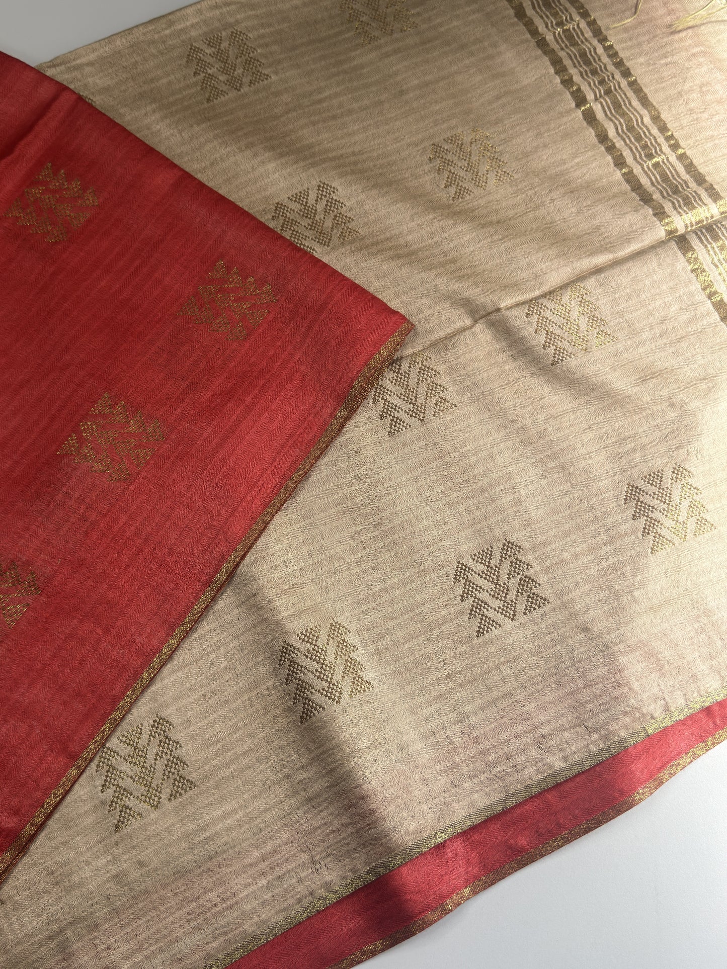 Semi Tussar Saree