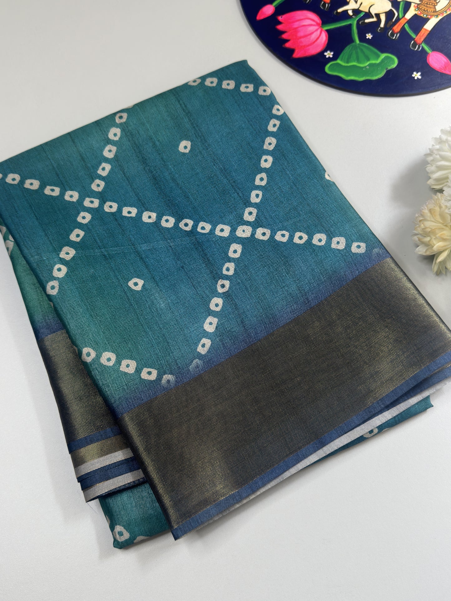 Semi Tussar Saree