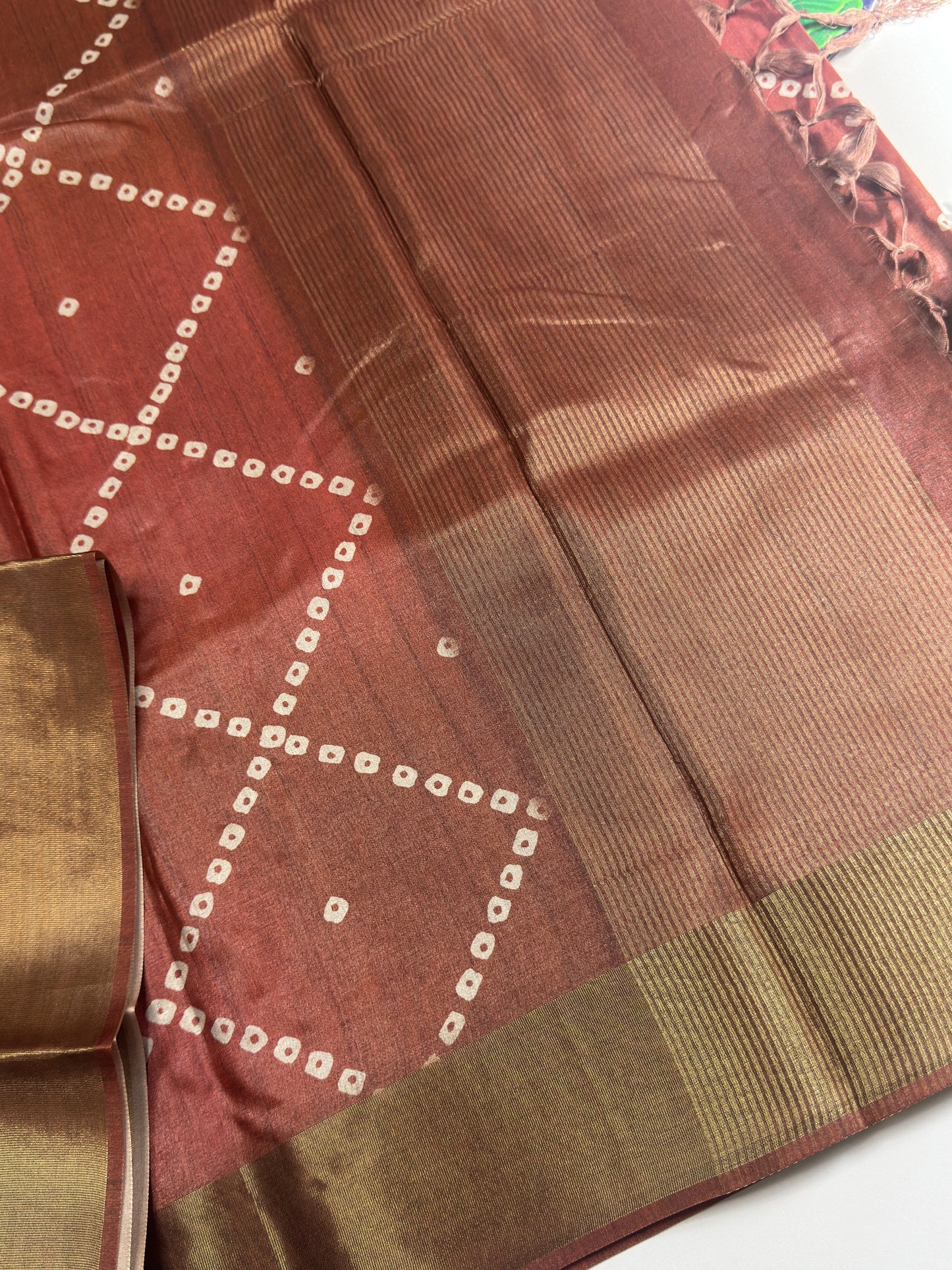 Semi Tussar Saree