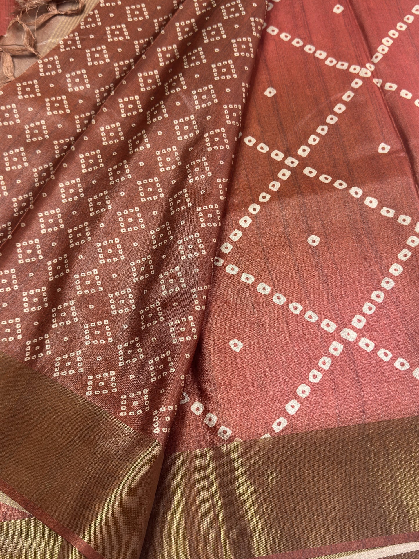 Semi Tussar Saree