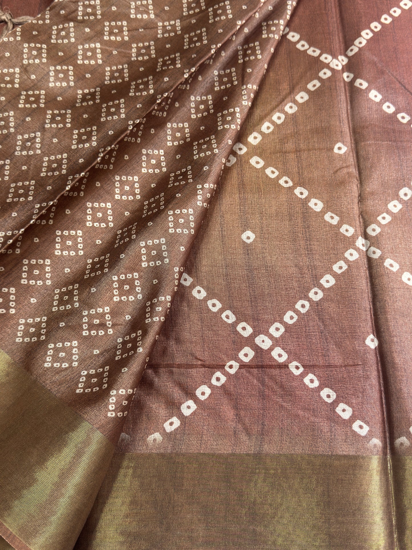 Semi Tussar Saree