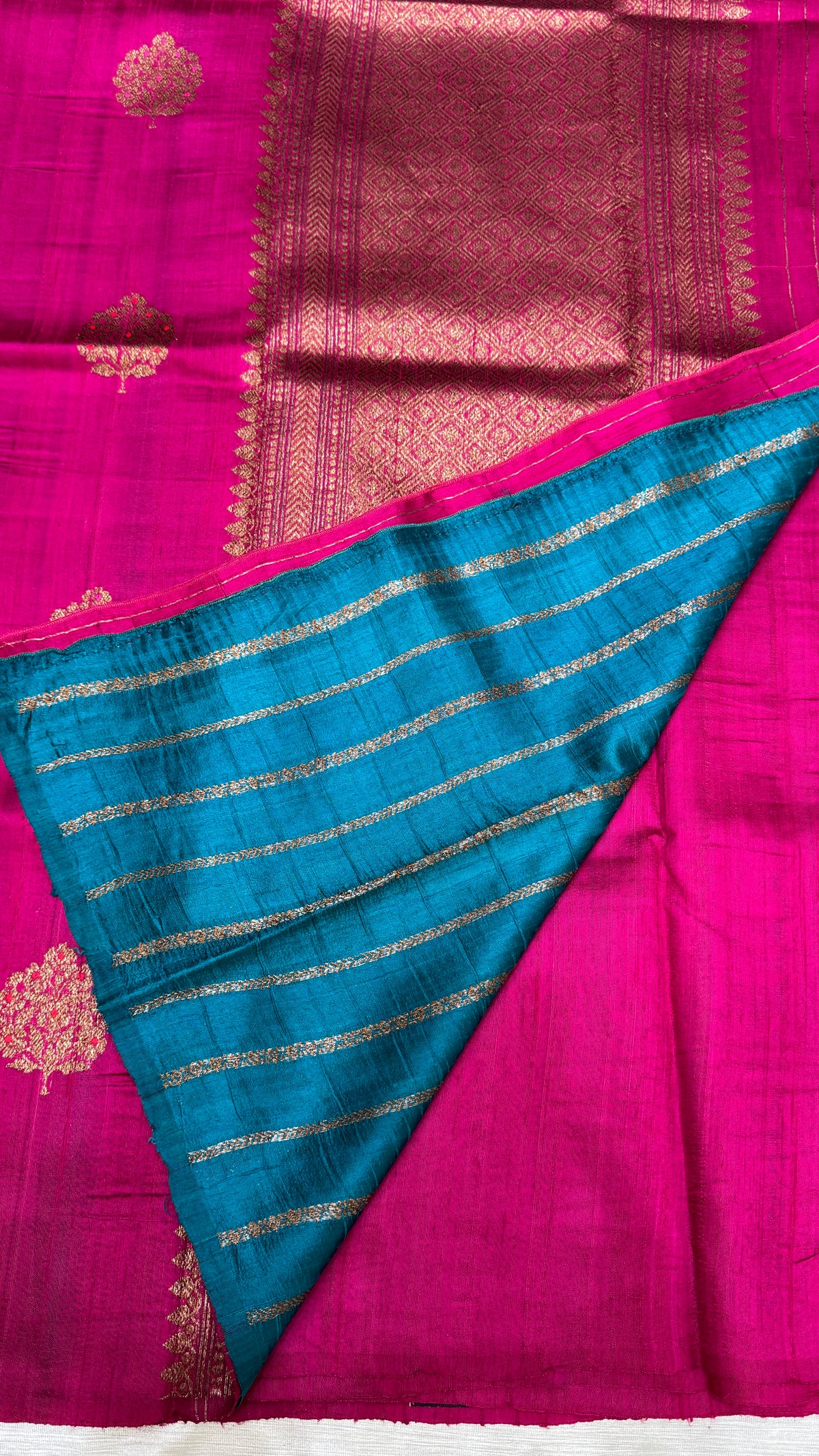 Pure Raw Silk Saree