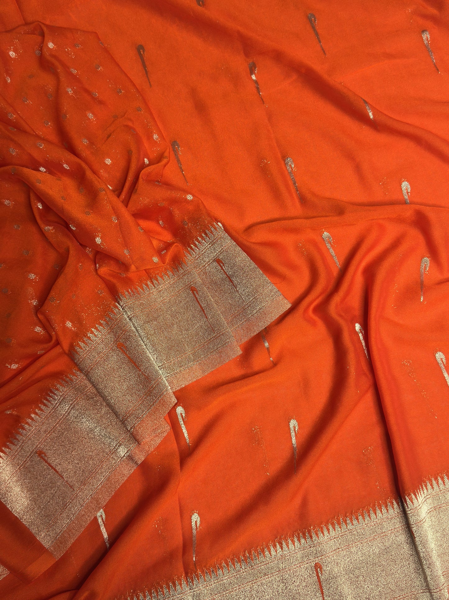 Crepe Georgette Saree