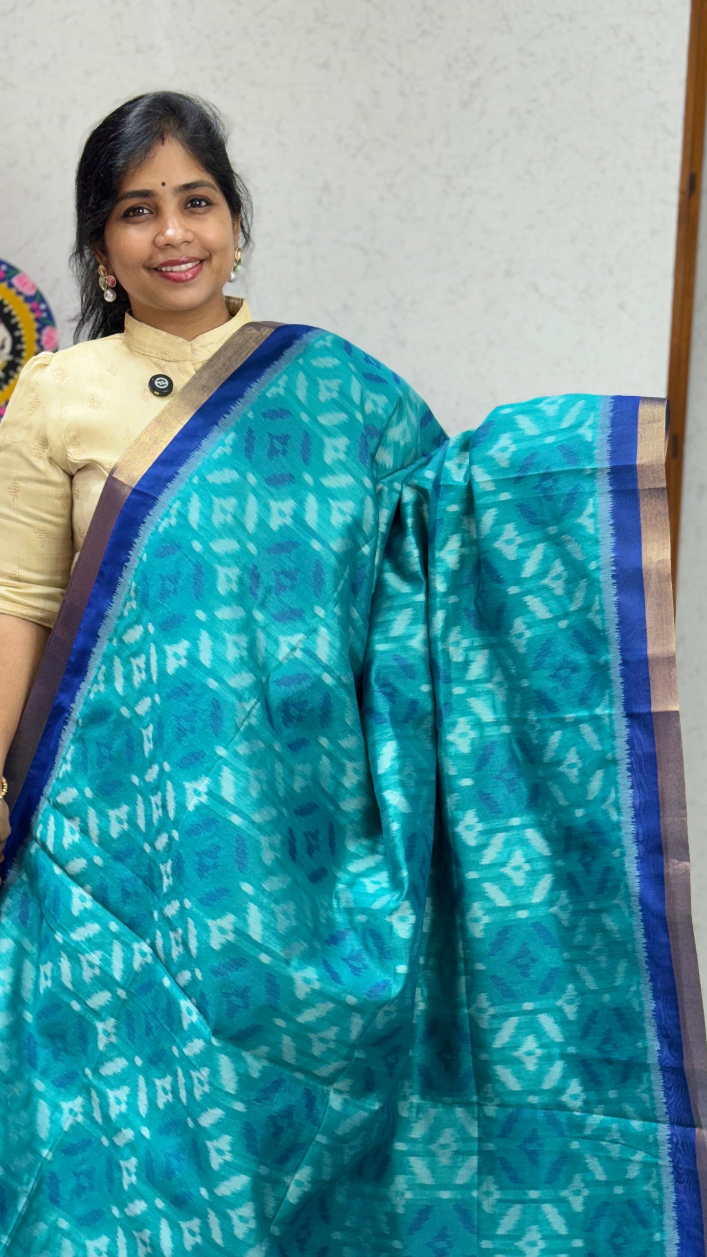 Semi Raw Silk Saree