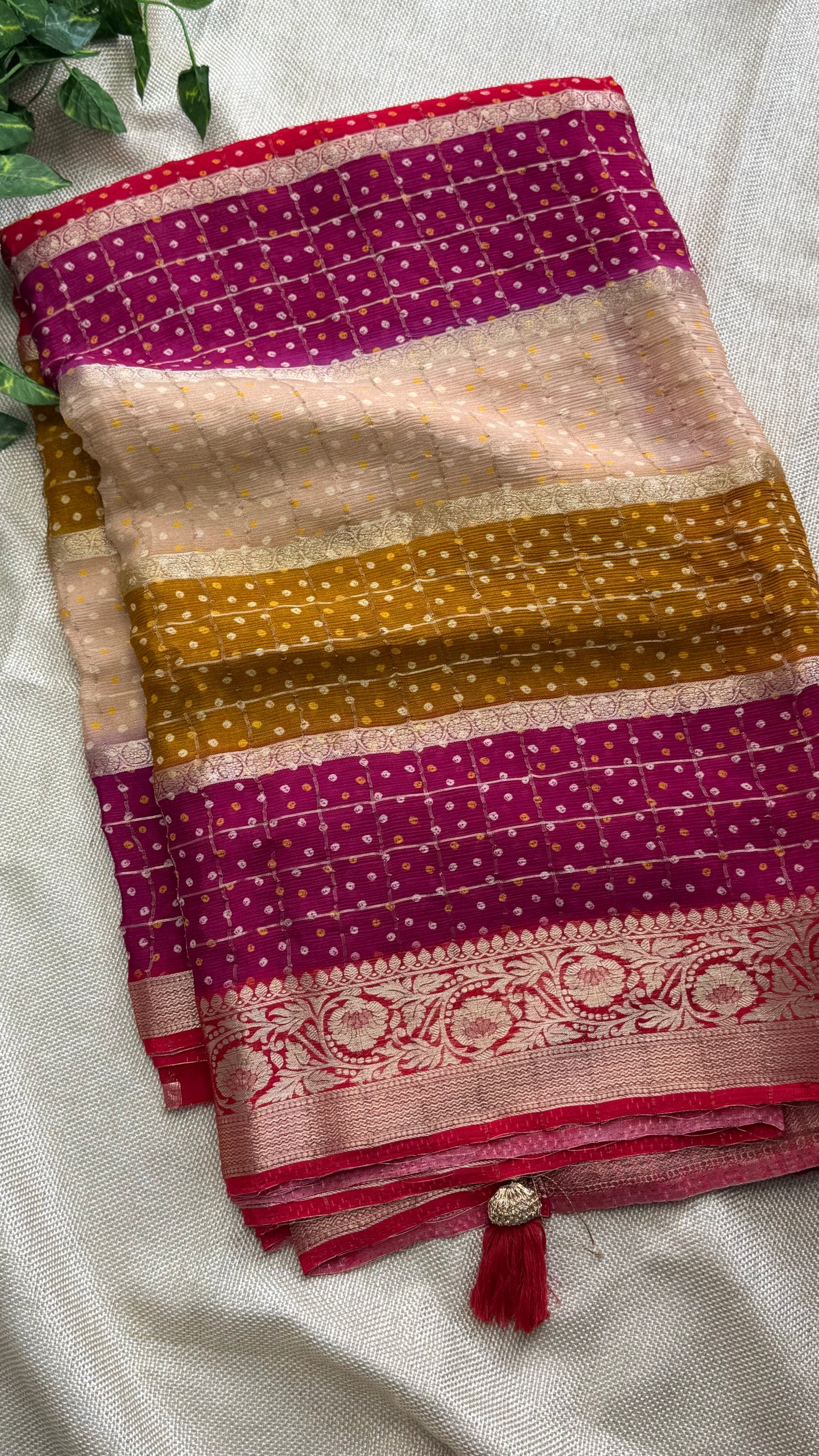 Crepe Silk Saree