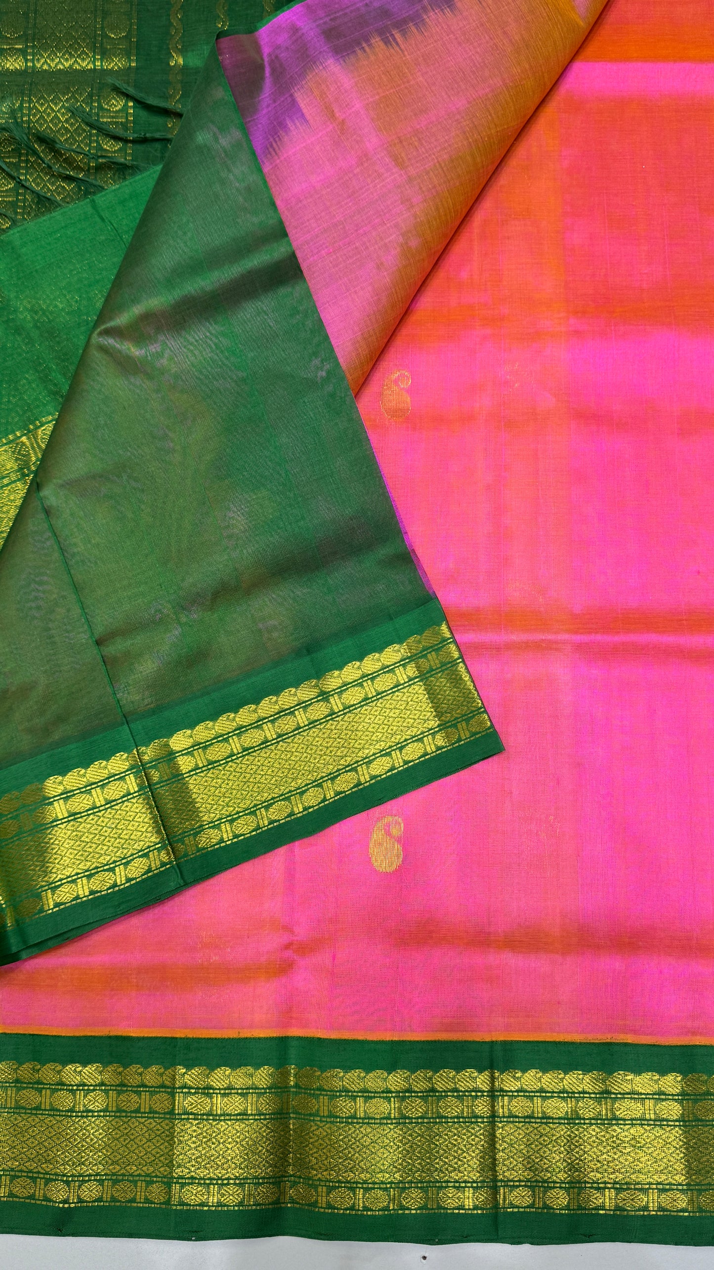 Buttas Pure Silk Cotton Saree
