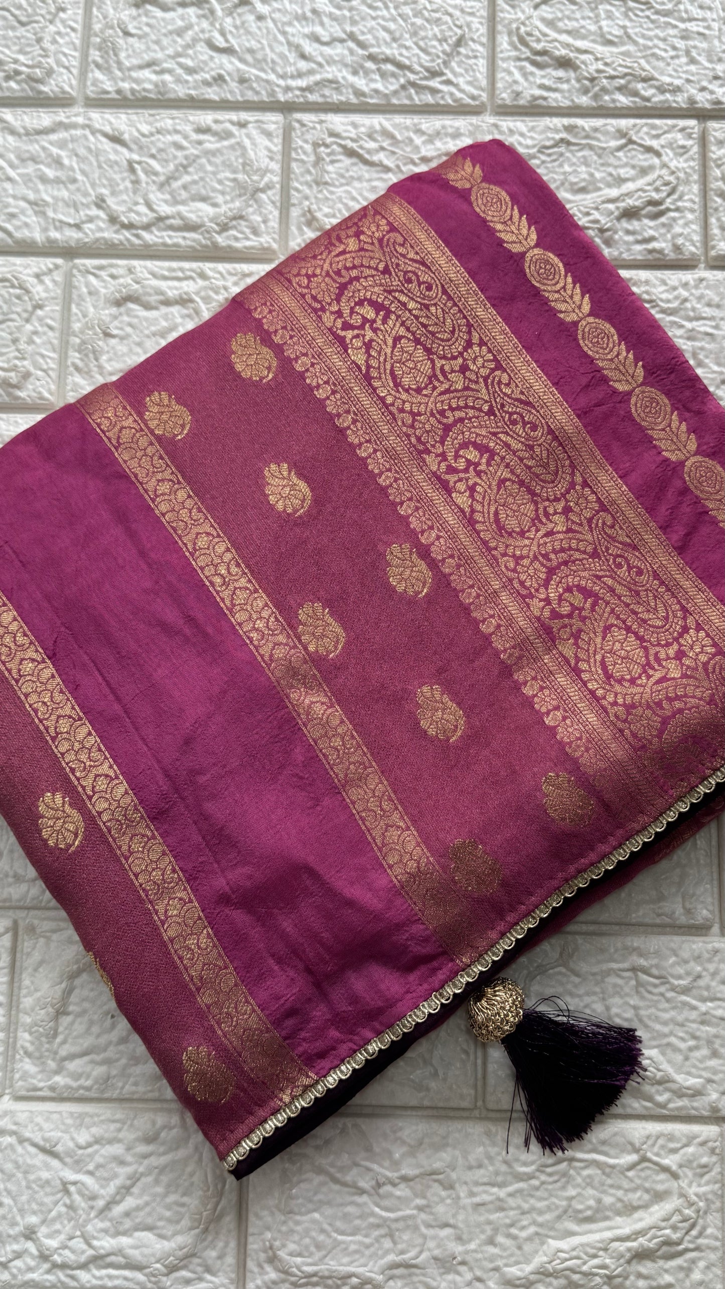 Viscose Georgette Saree