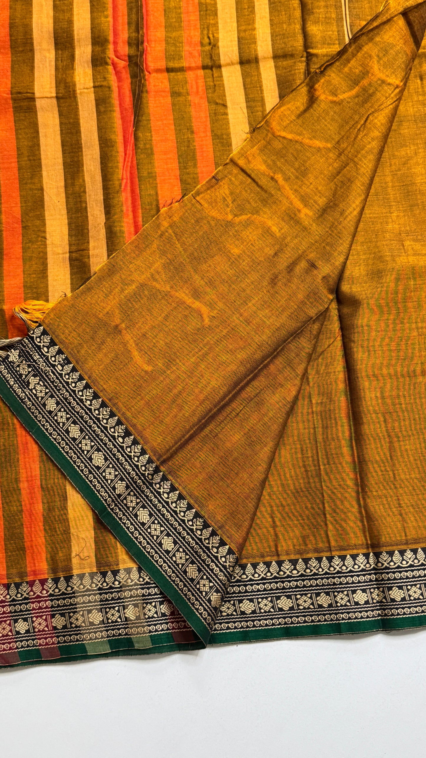Tradional Mercerised Narayanpet Saree