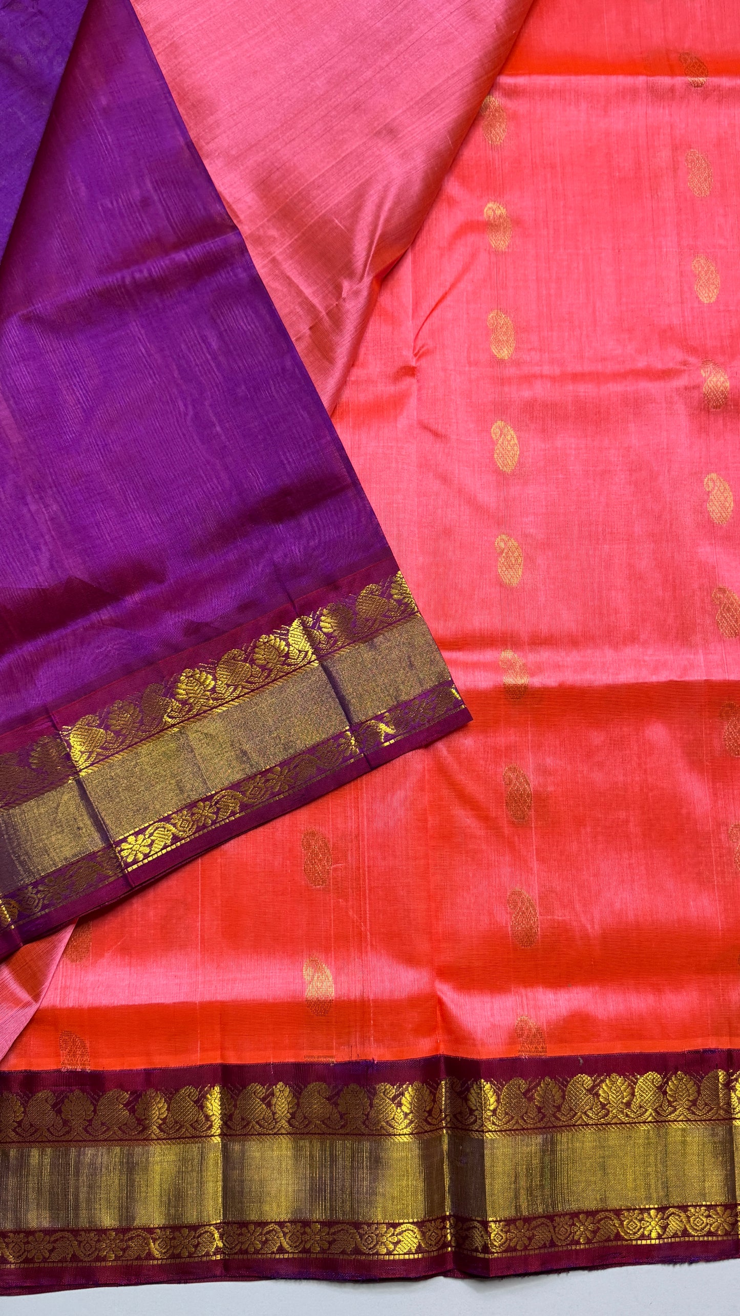 Buttas Pure Silk Cotton Saree
