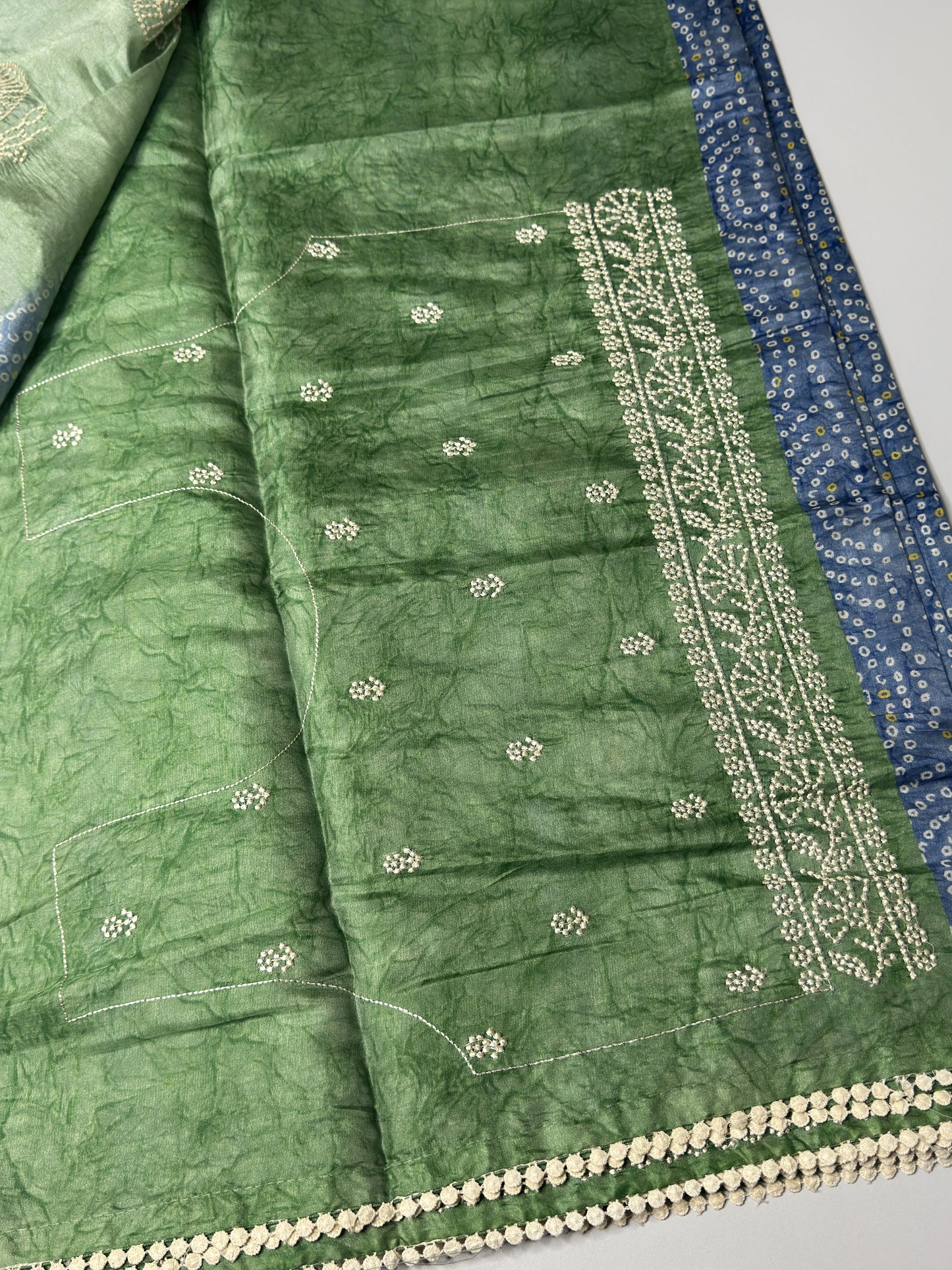 Semi Tussar Saree