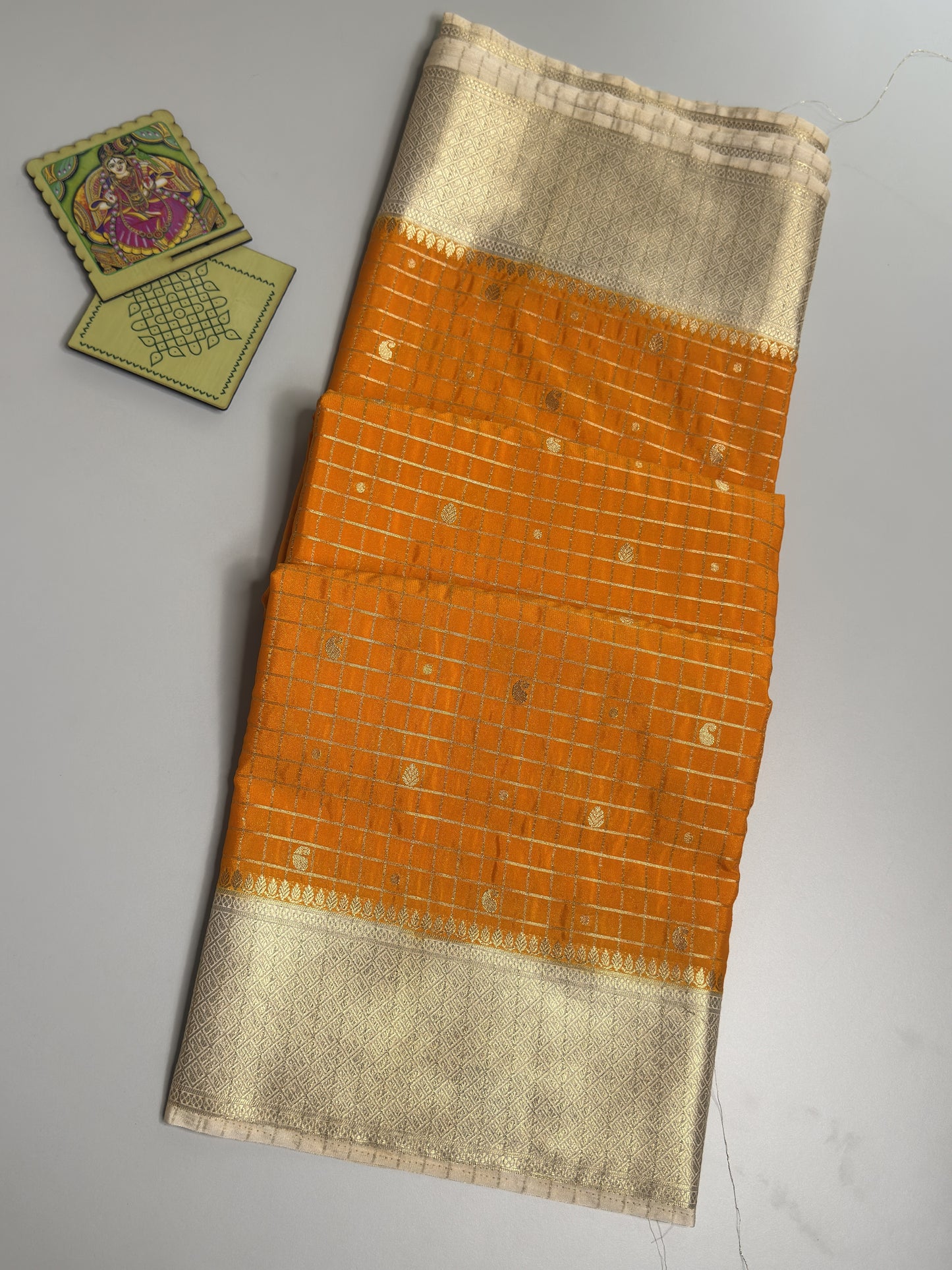 Semi Mysore Silk Saree