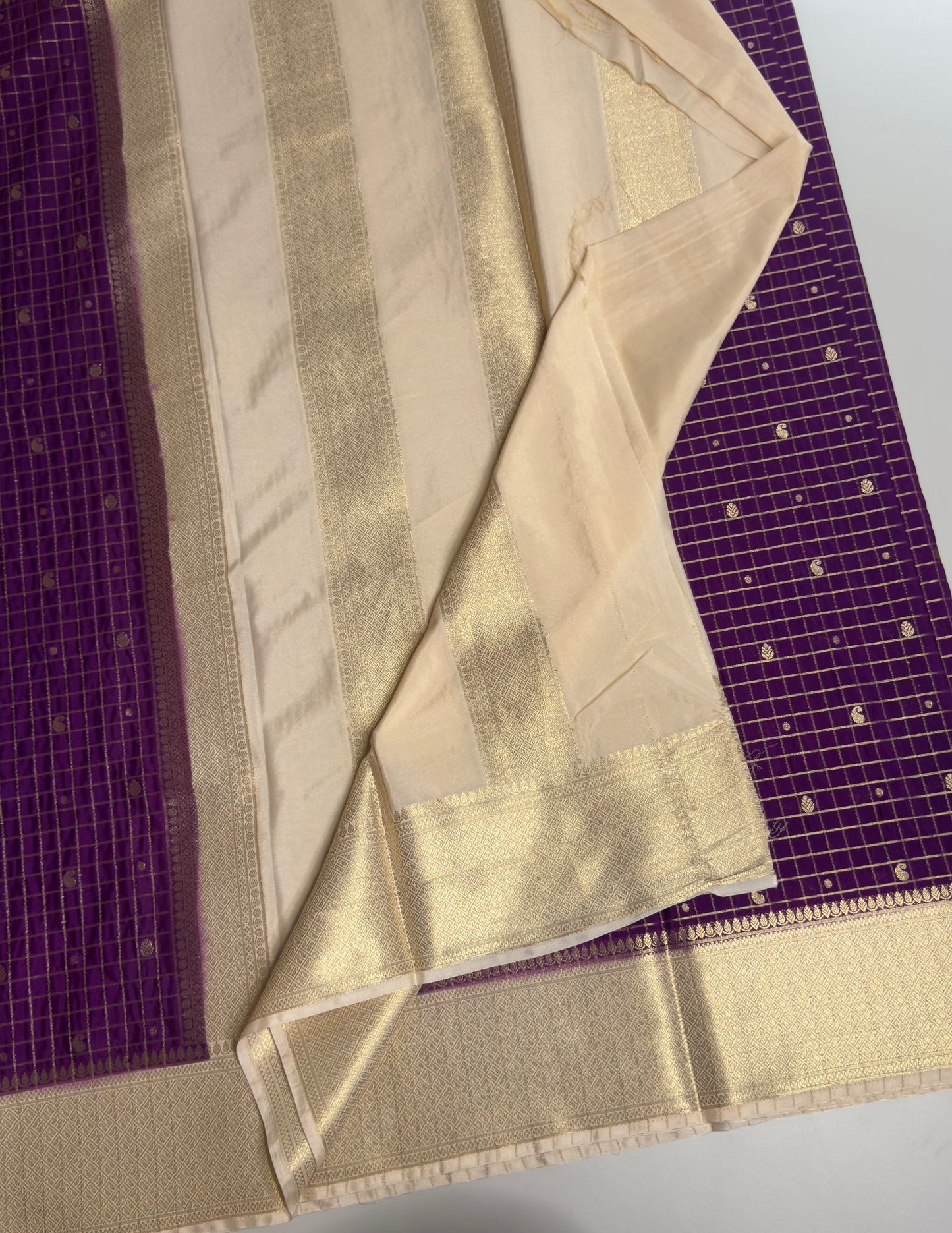 Semi Mysore Silk Saree