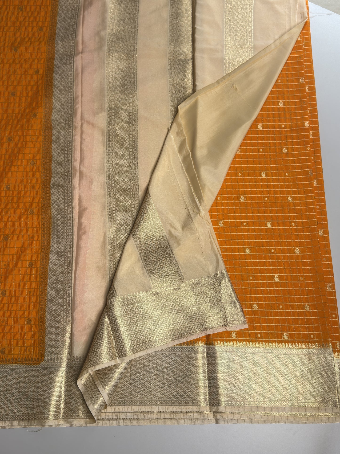 Semi Mysore Silk Saree