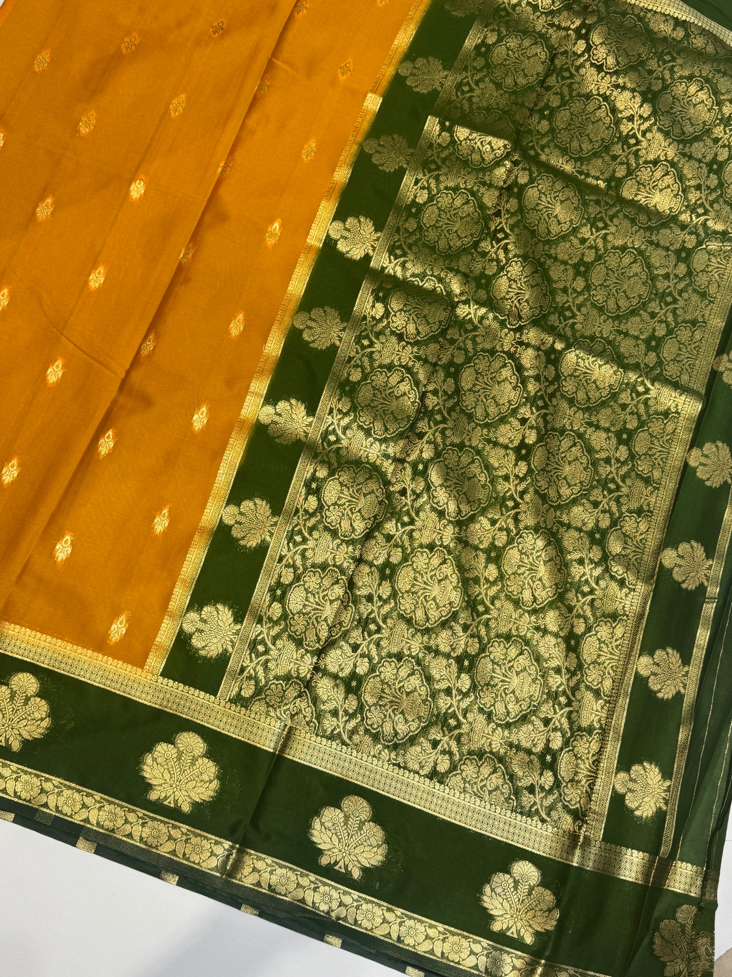 Semi Mysore Silk Saree