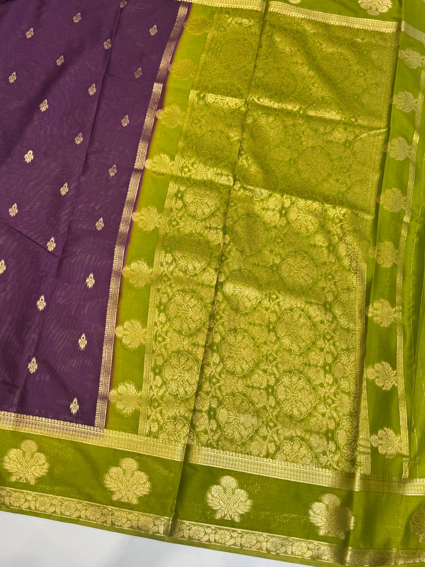 Semi Mysore Silk Saree