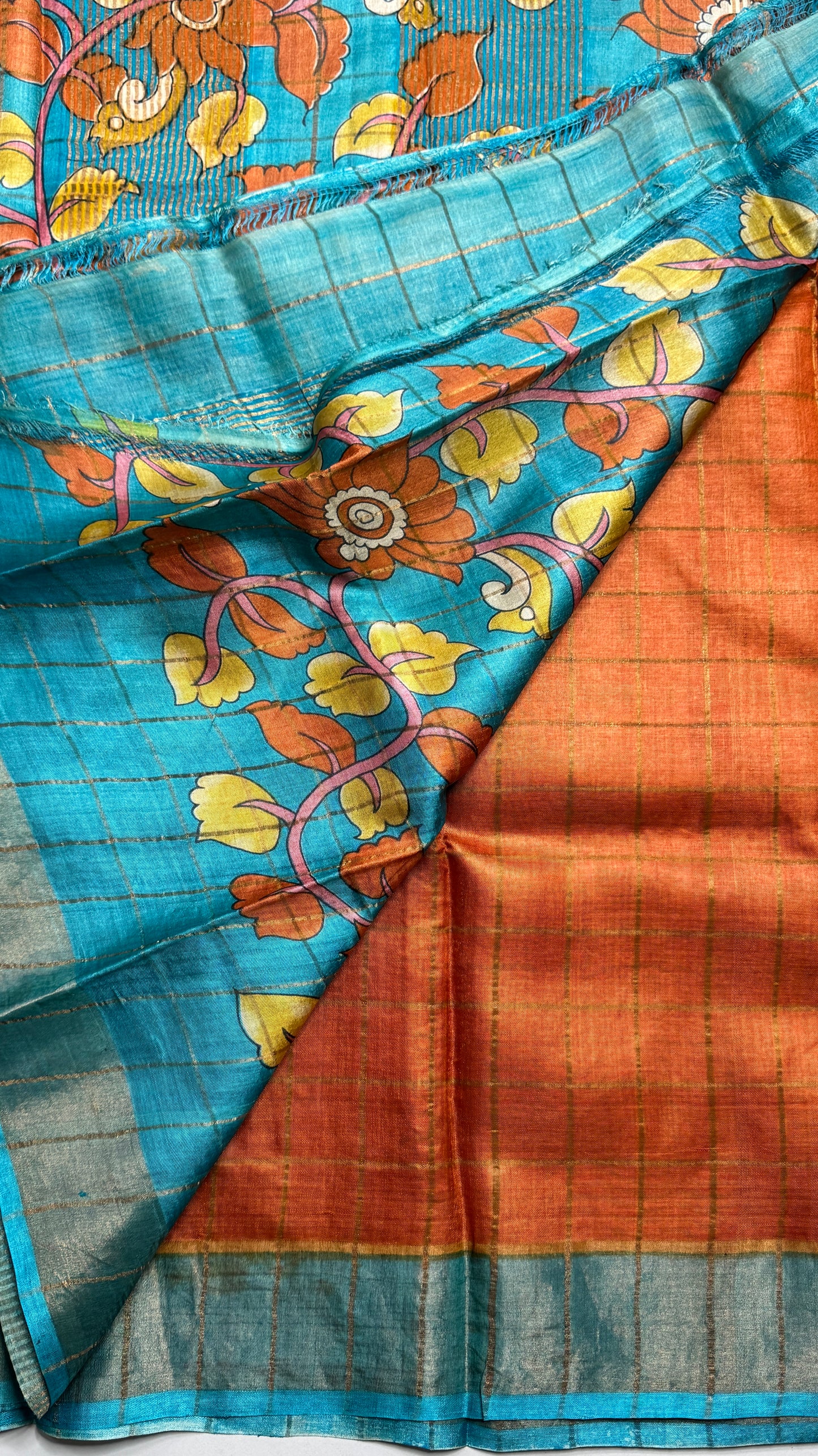 Handloom Pure Tussar Silk Saree