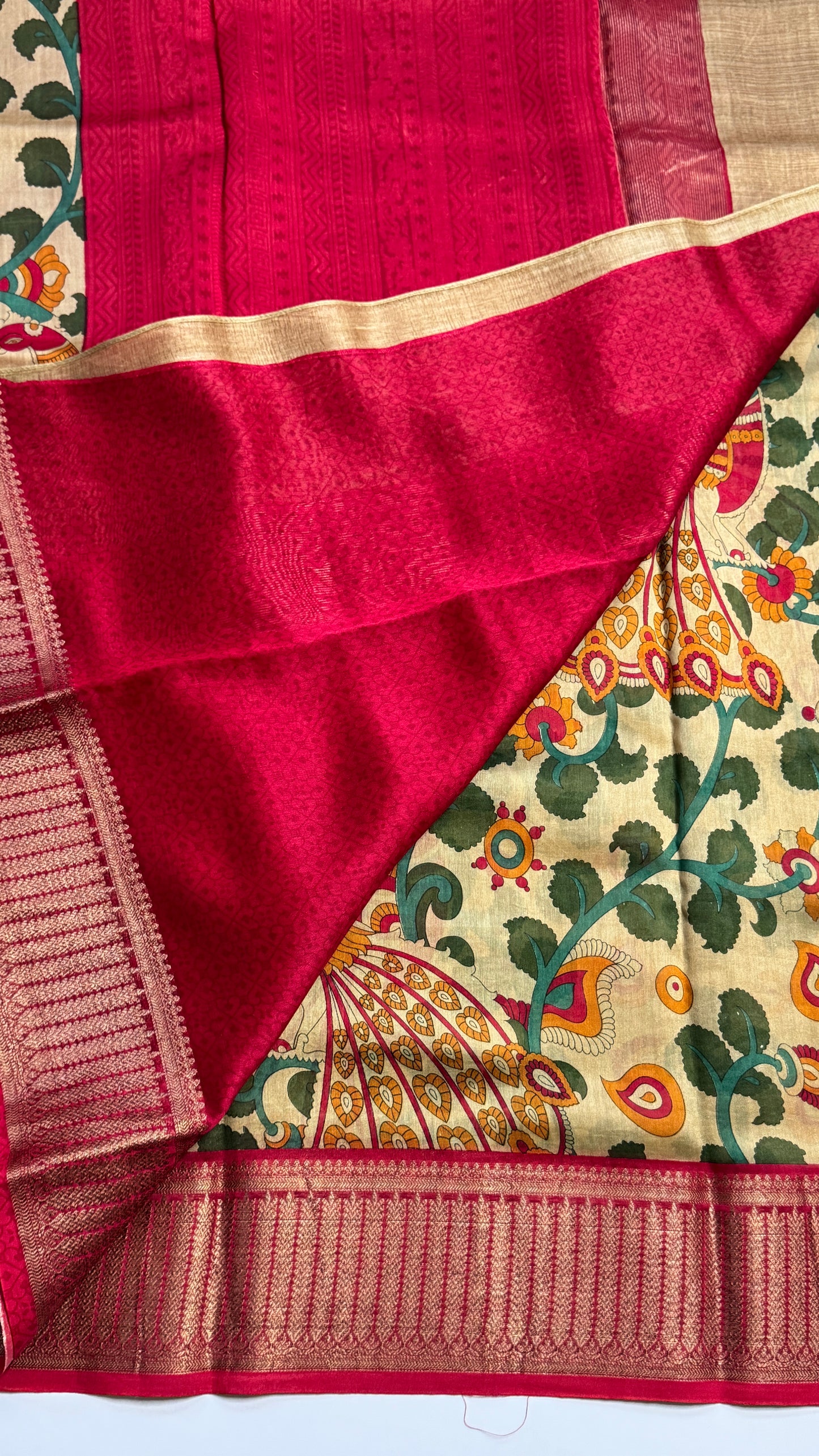 Chanderi Butter Silk Saree