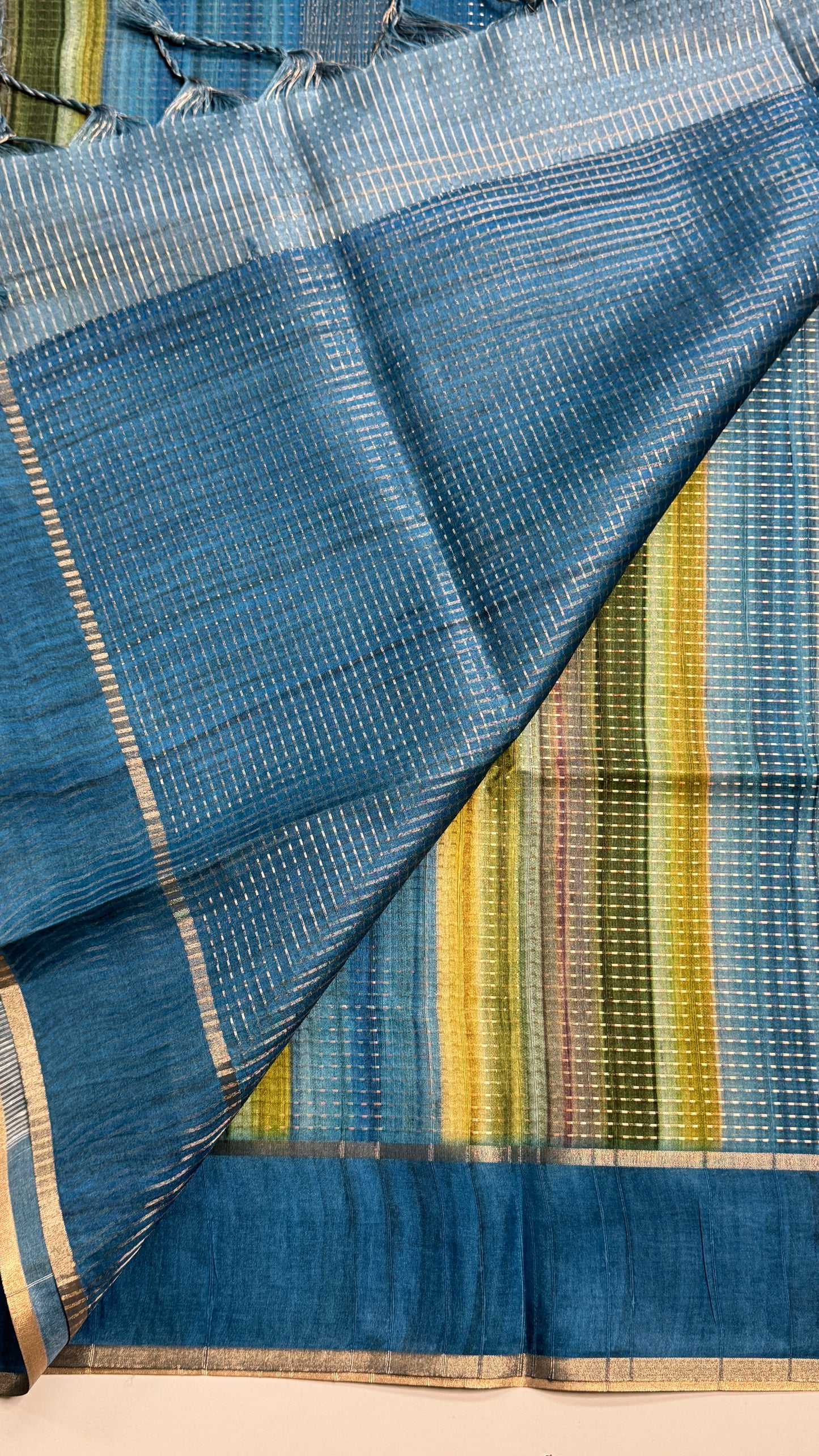 Semi Tussar Rangkat Saree