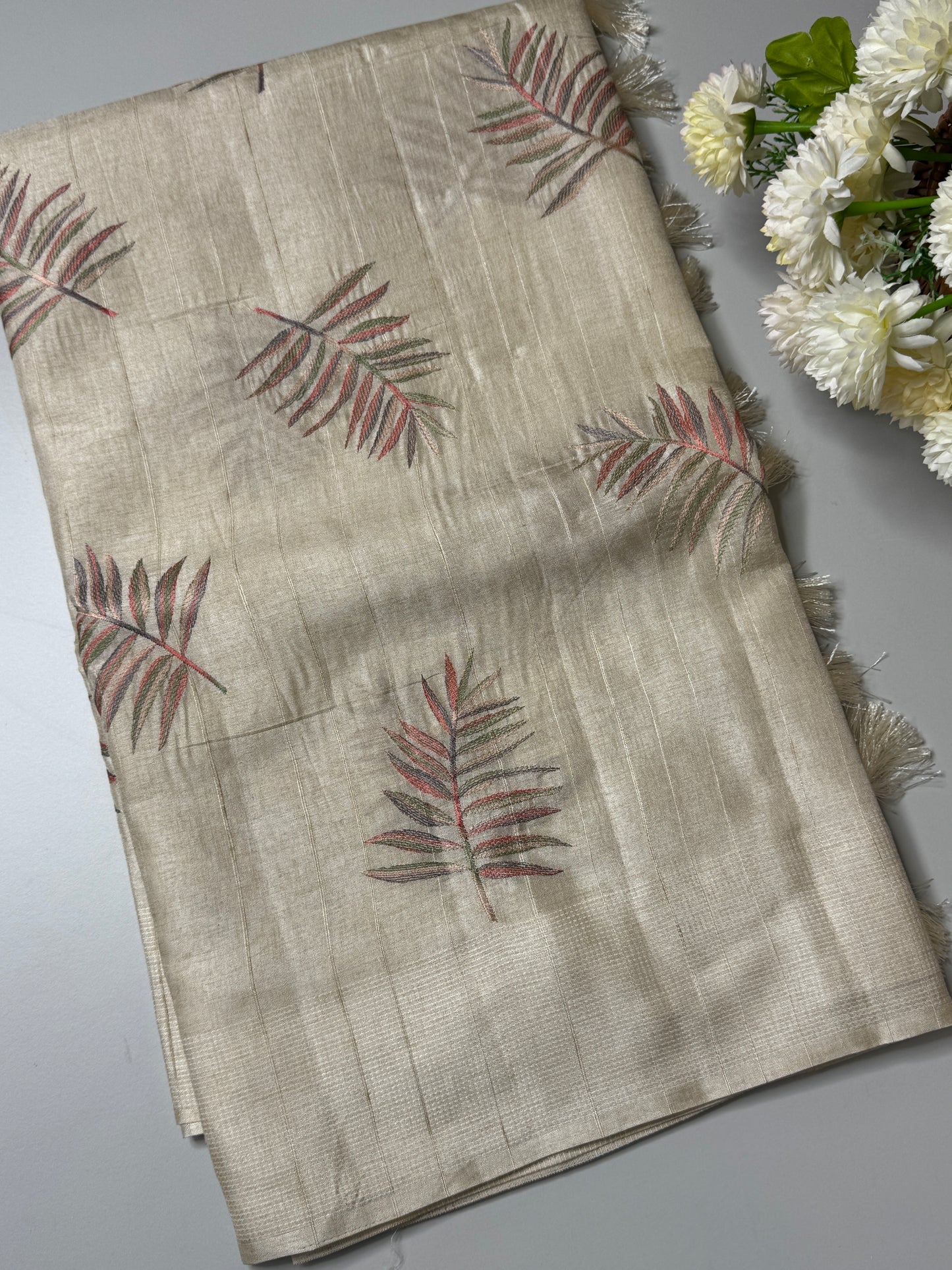 Semi Tussar Saree