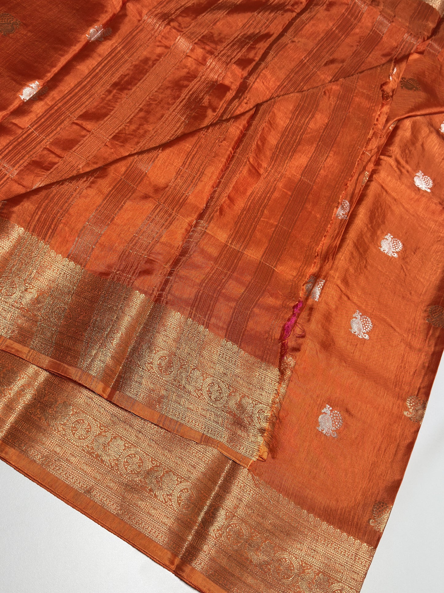 Semi Munga Crepe Saree