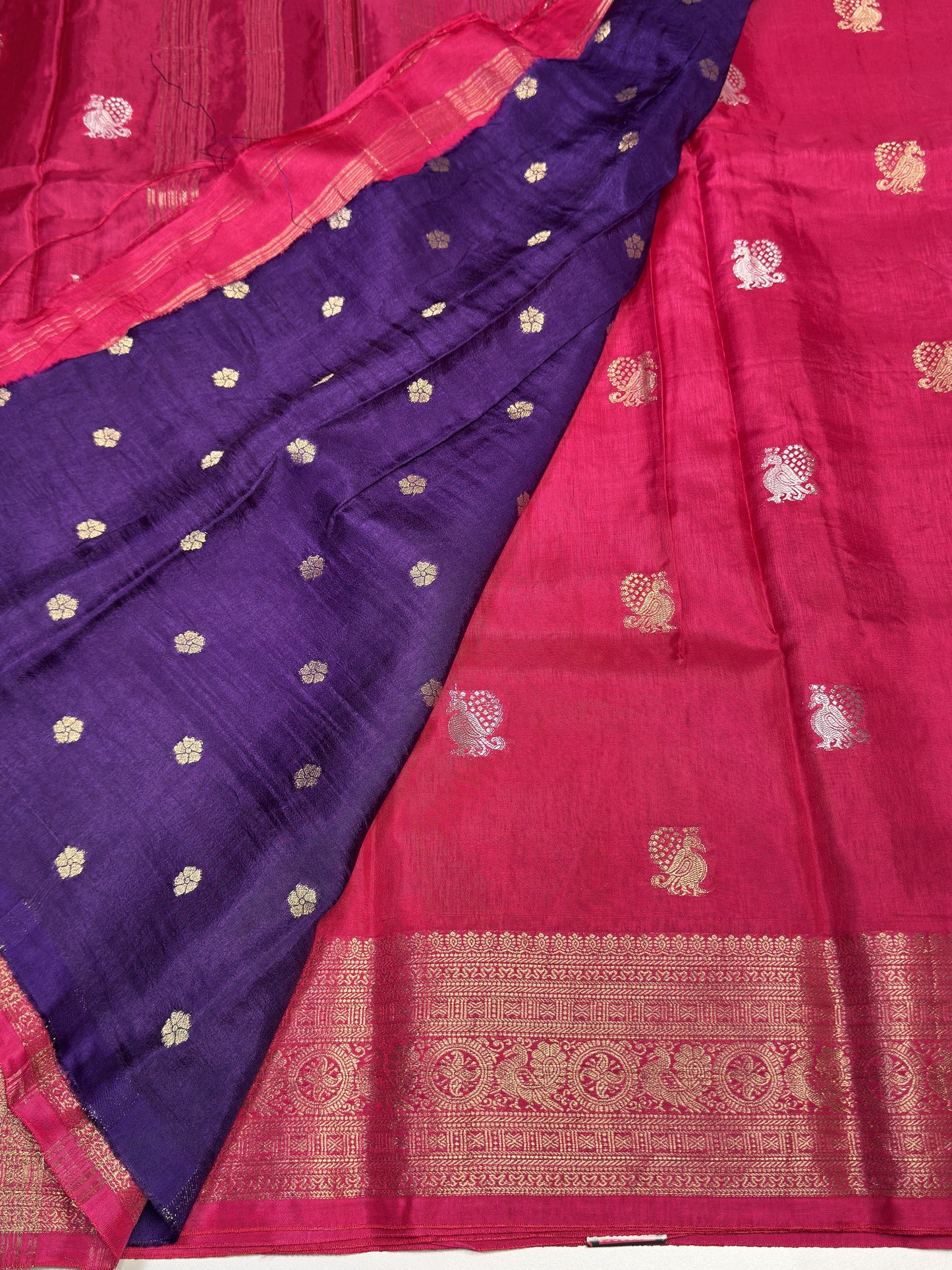 Semi Munga Crepe Saree