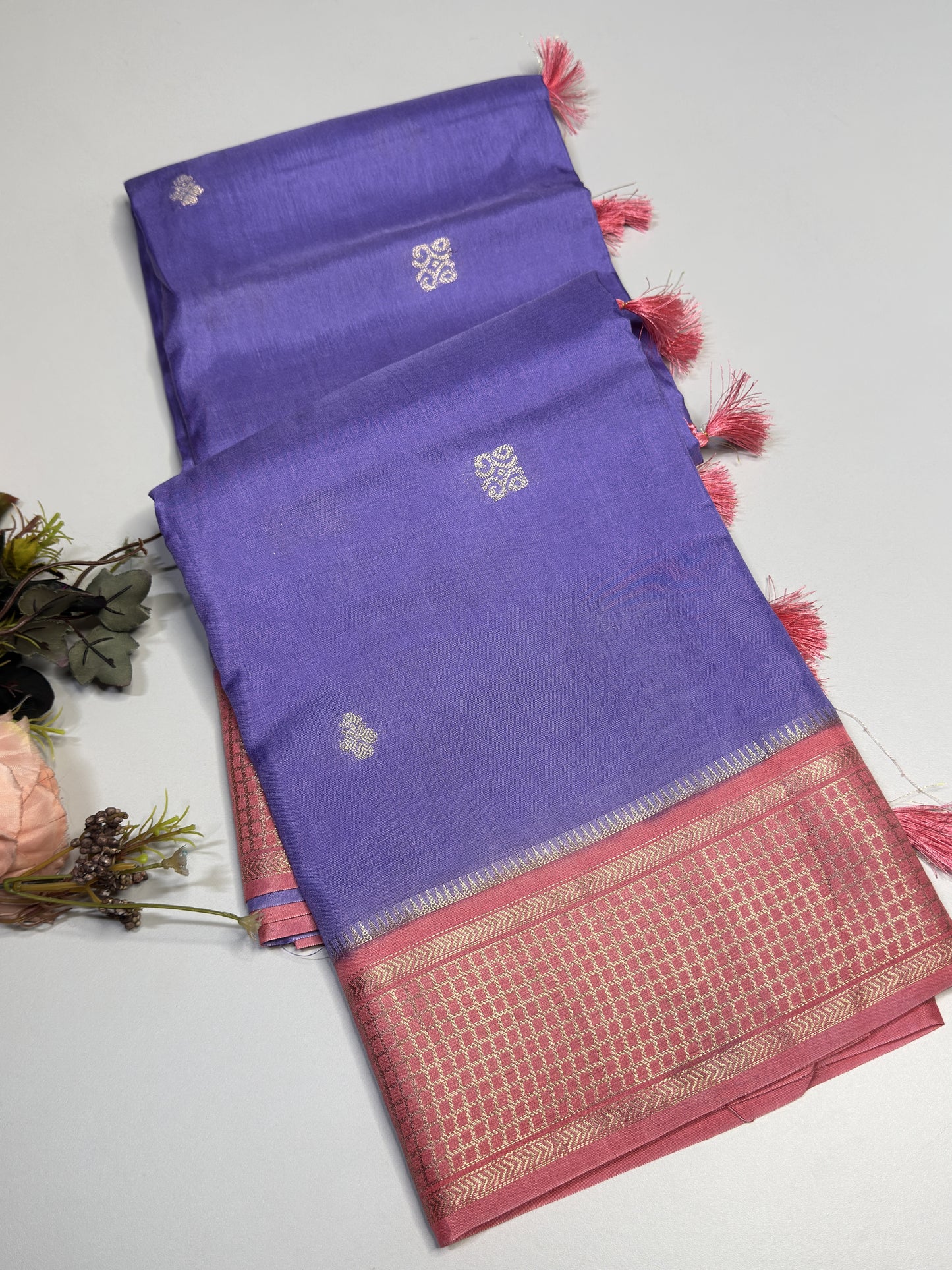 Semi Munga Crepe Saree