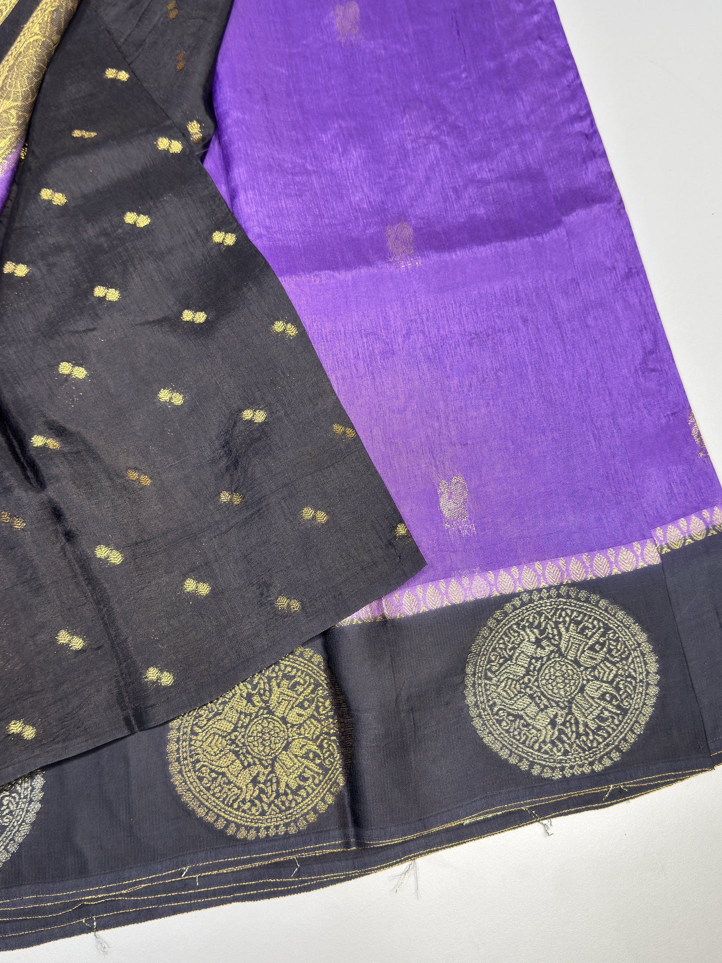 Semi Munga Crepe Saree