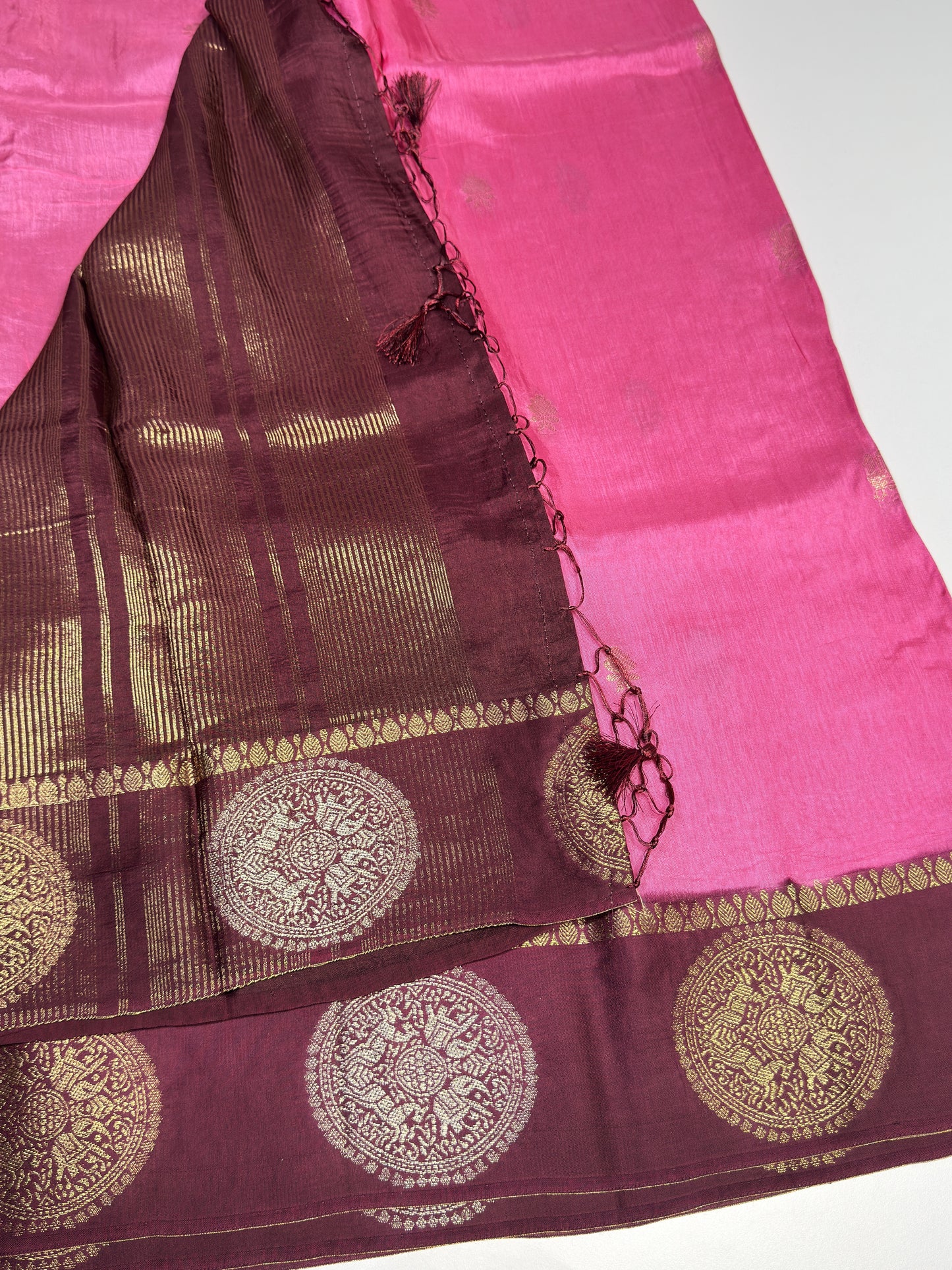 Semi Munga Crepe Saree