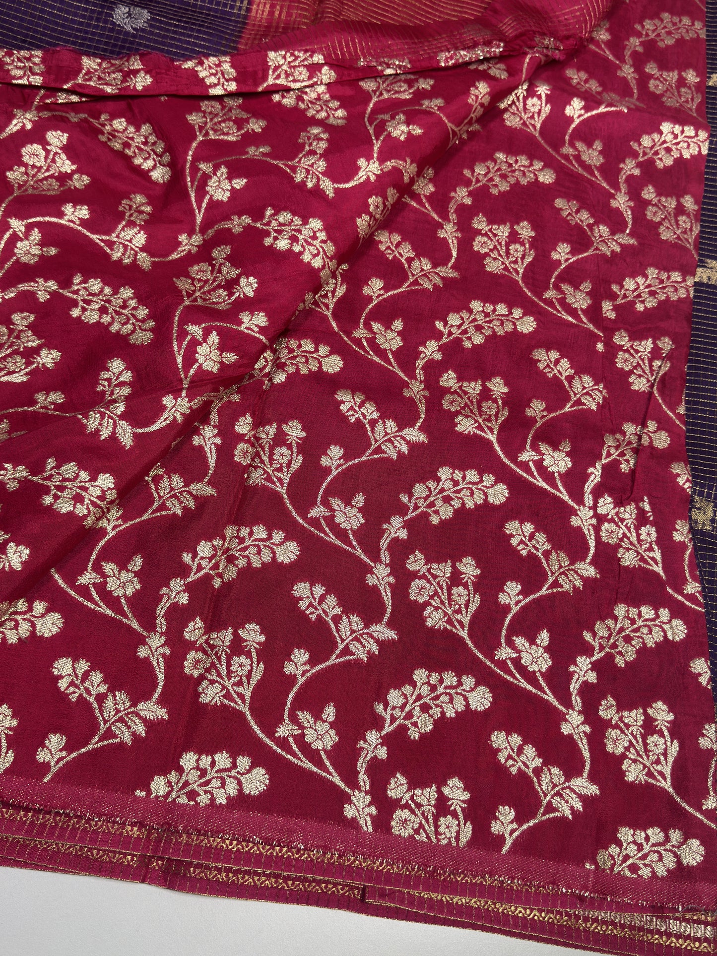 Semi Munga Crepe Saree