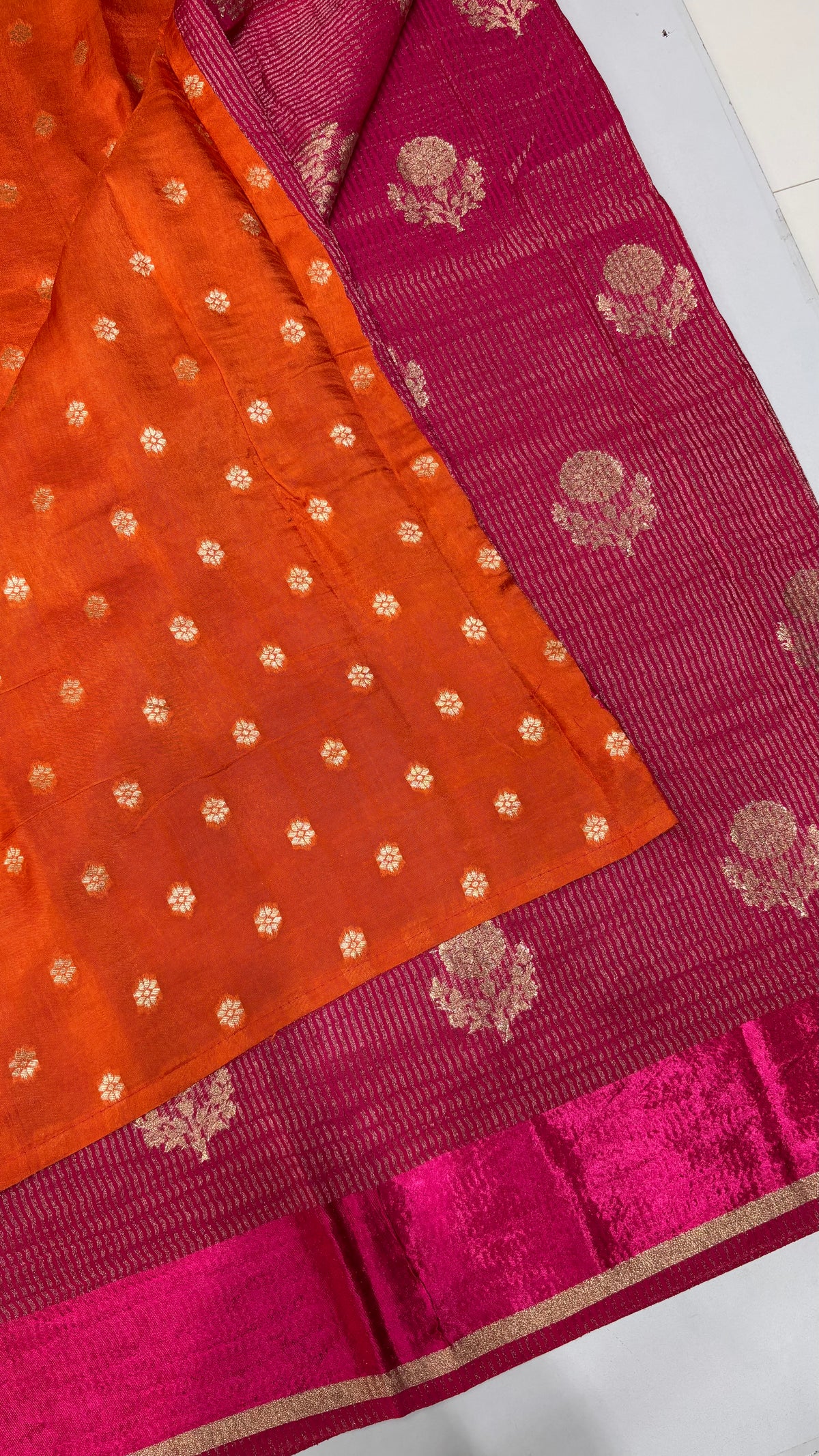 Banaras Crepe Georgette Saree