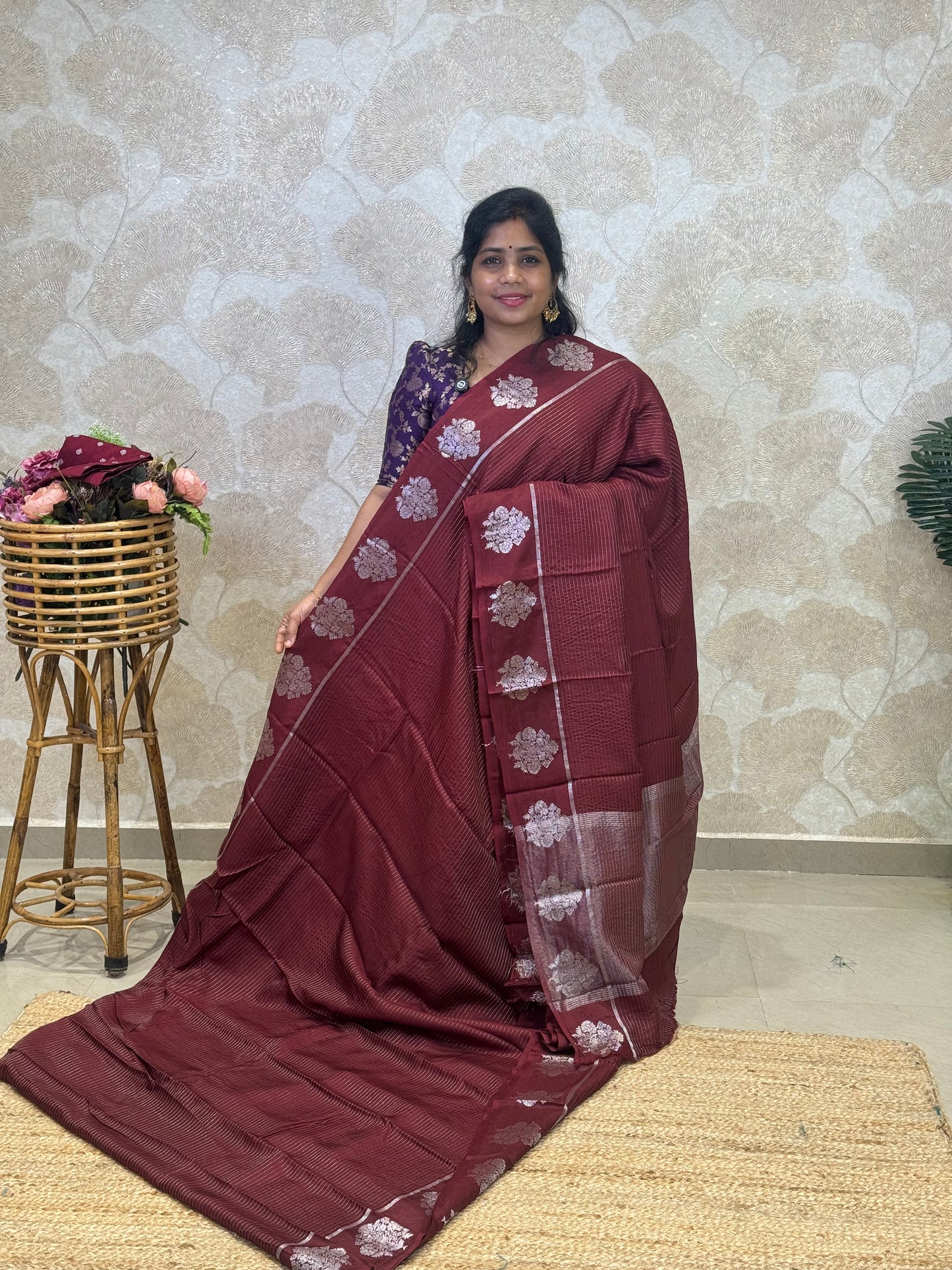 Viscose Georgette Saree