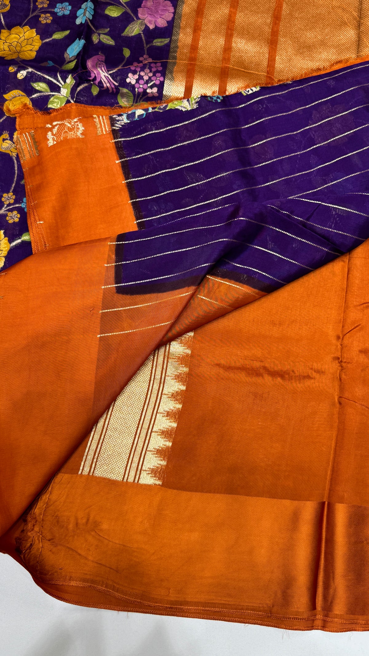 Banaras Crepe Georgette Saree