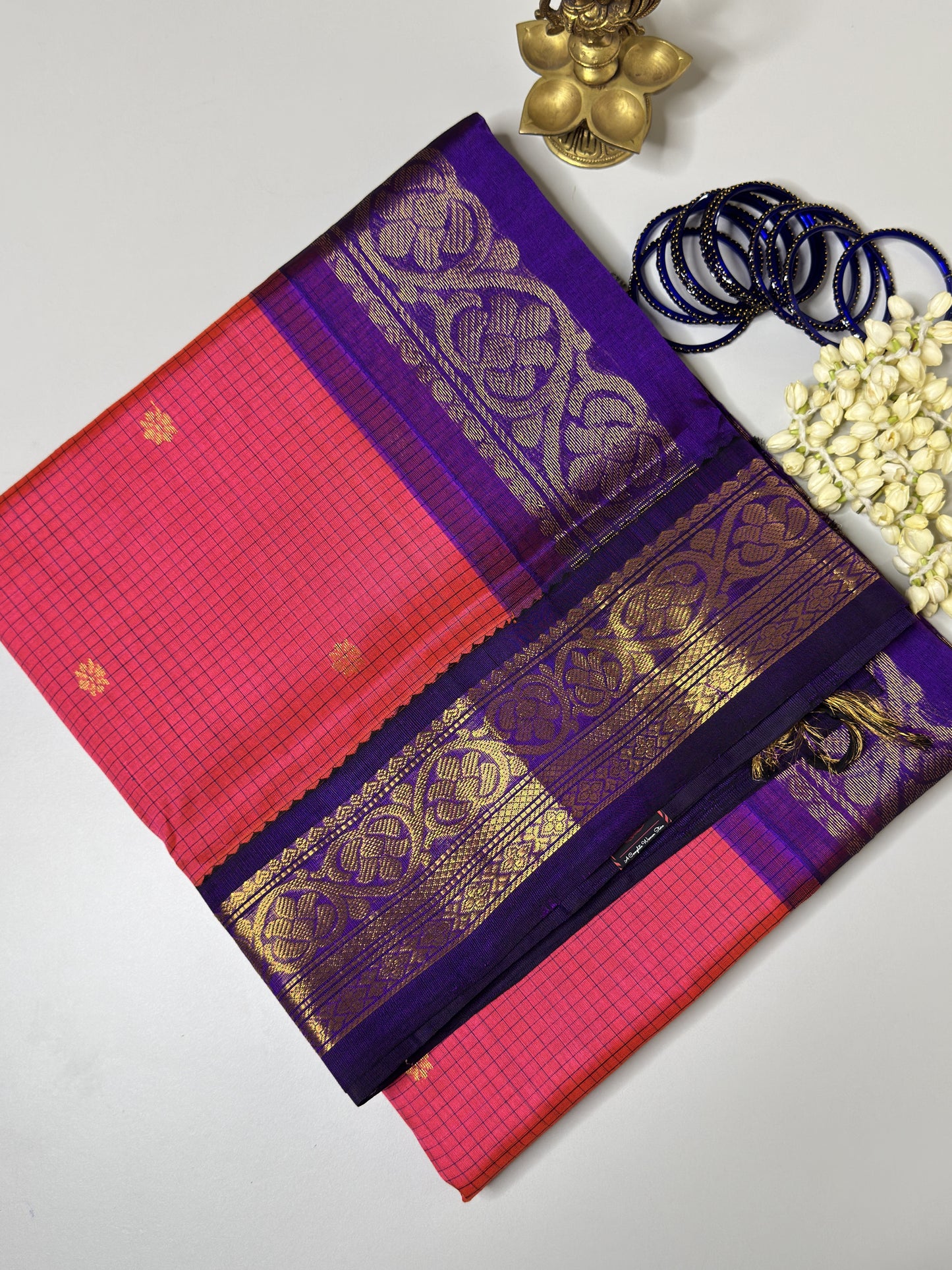 Korvai Silk Cotton Saree