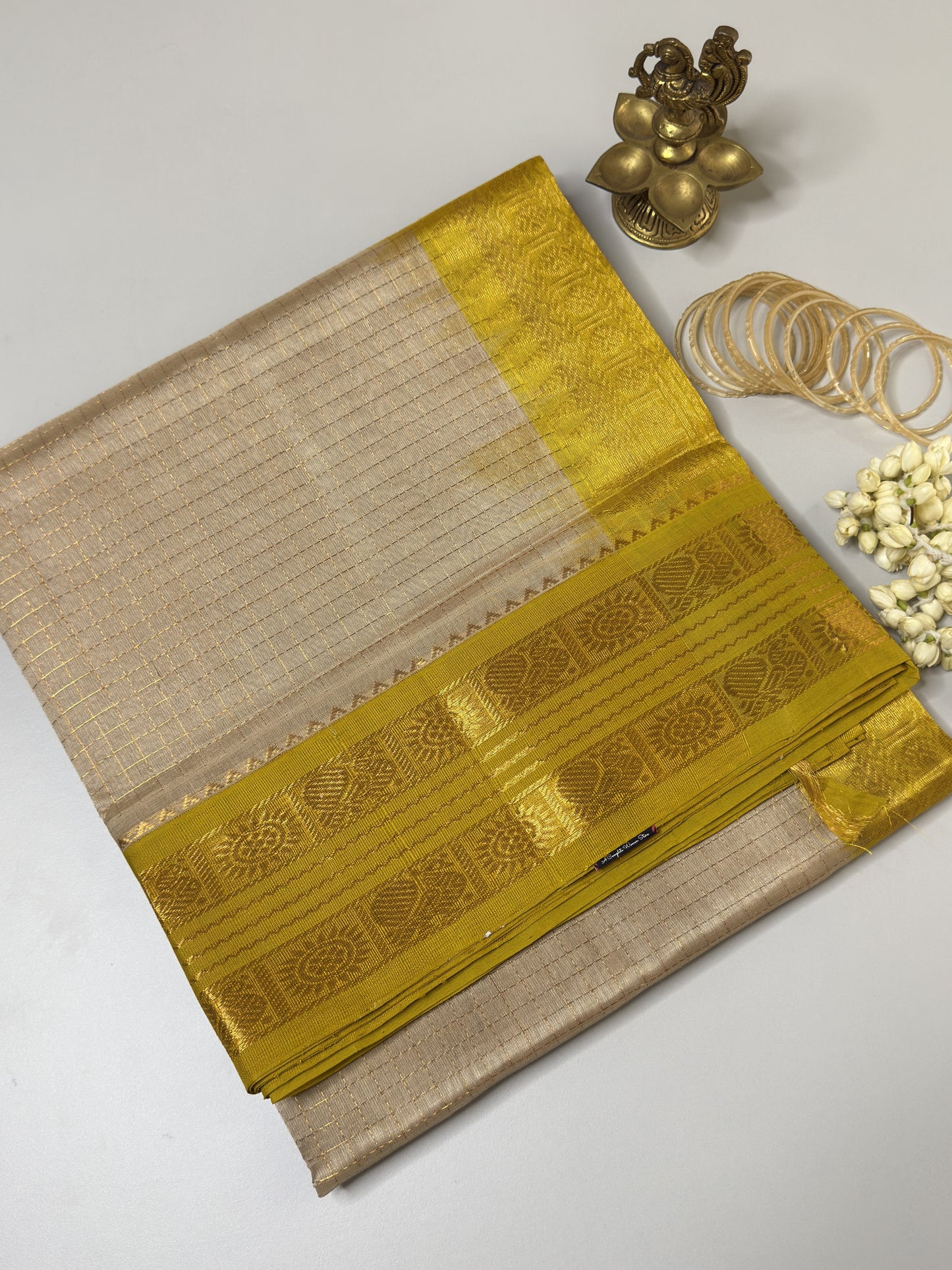 Korvai Silk Cotton Saree