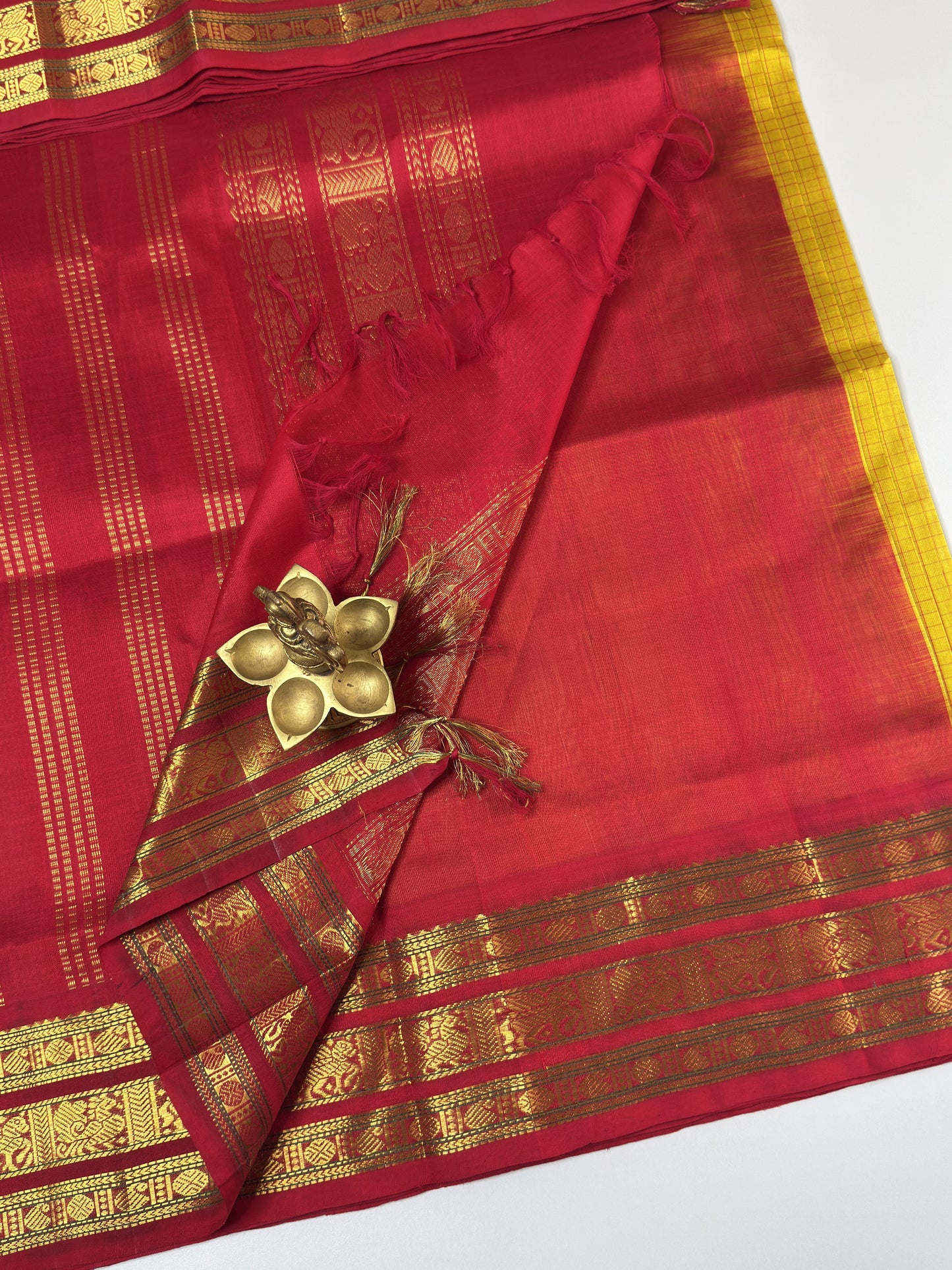 Korvai Silk Cotton Saree