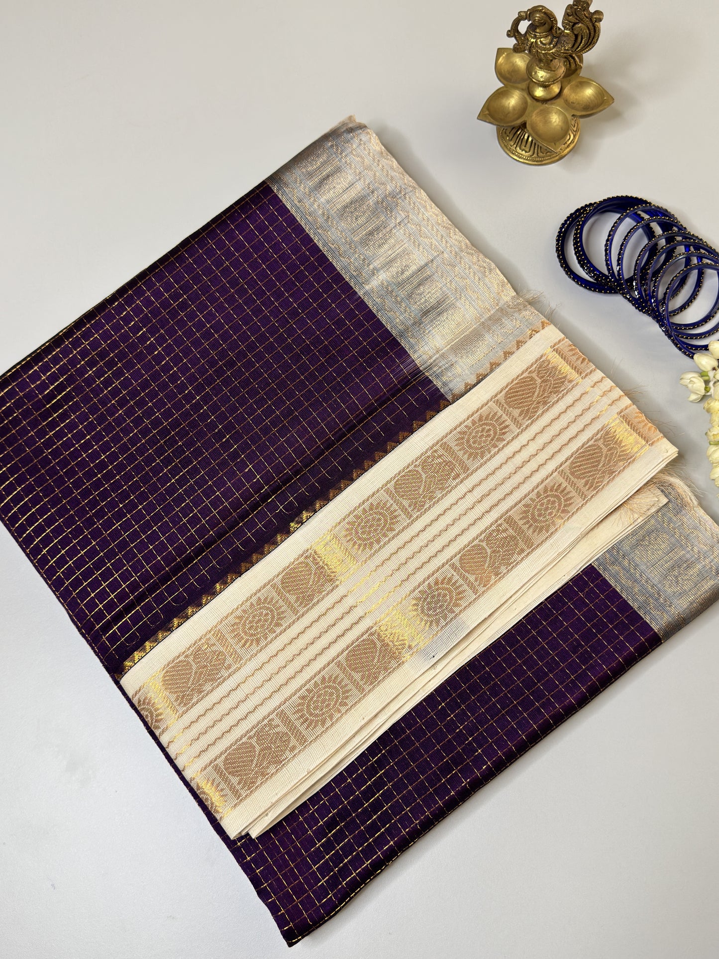 Korvai Silk Cotton Saree