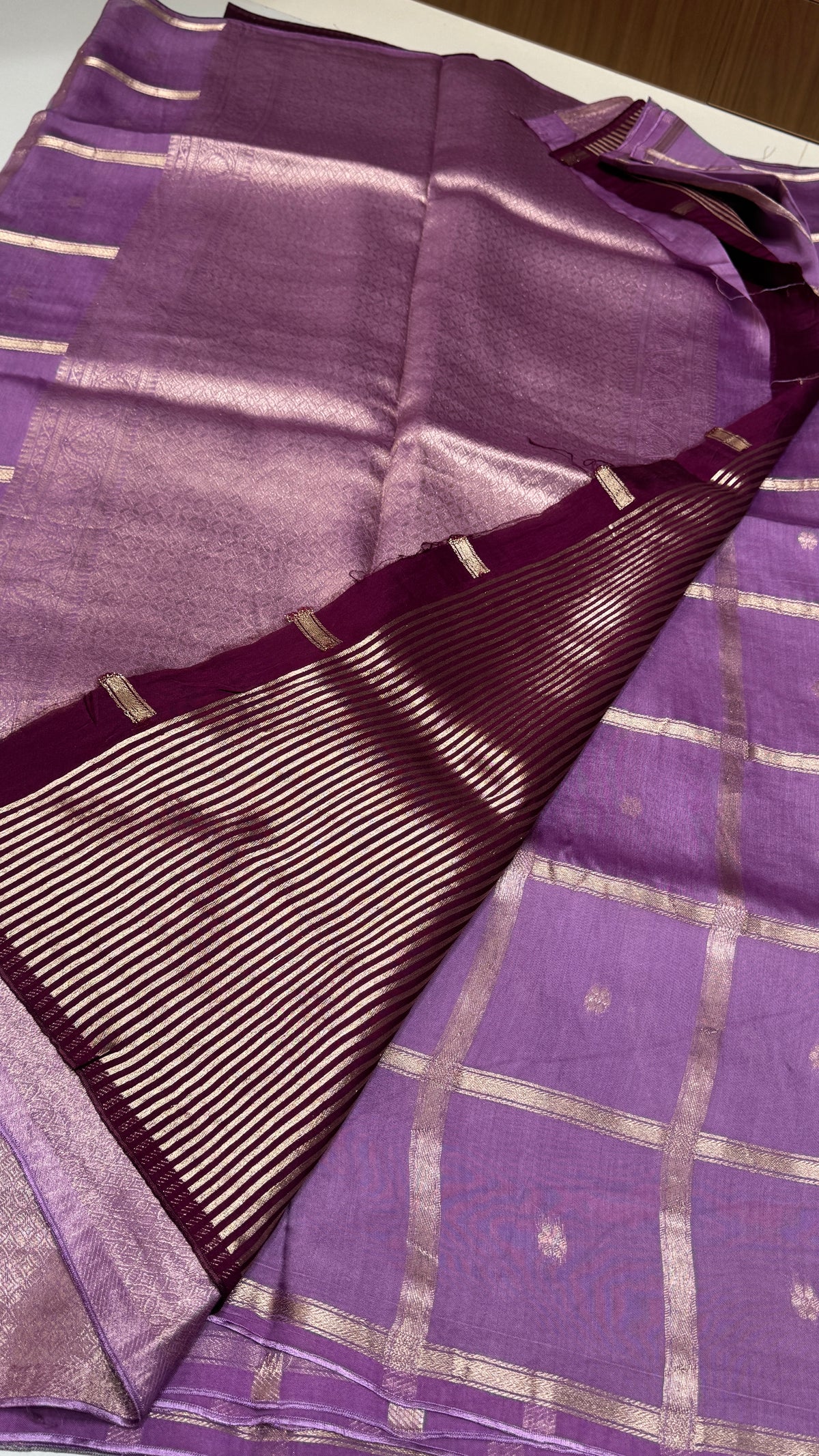 Semi Munga Crepe Saree