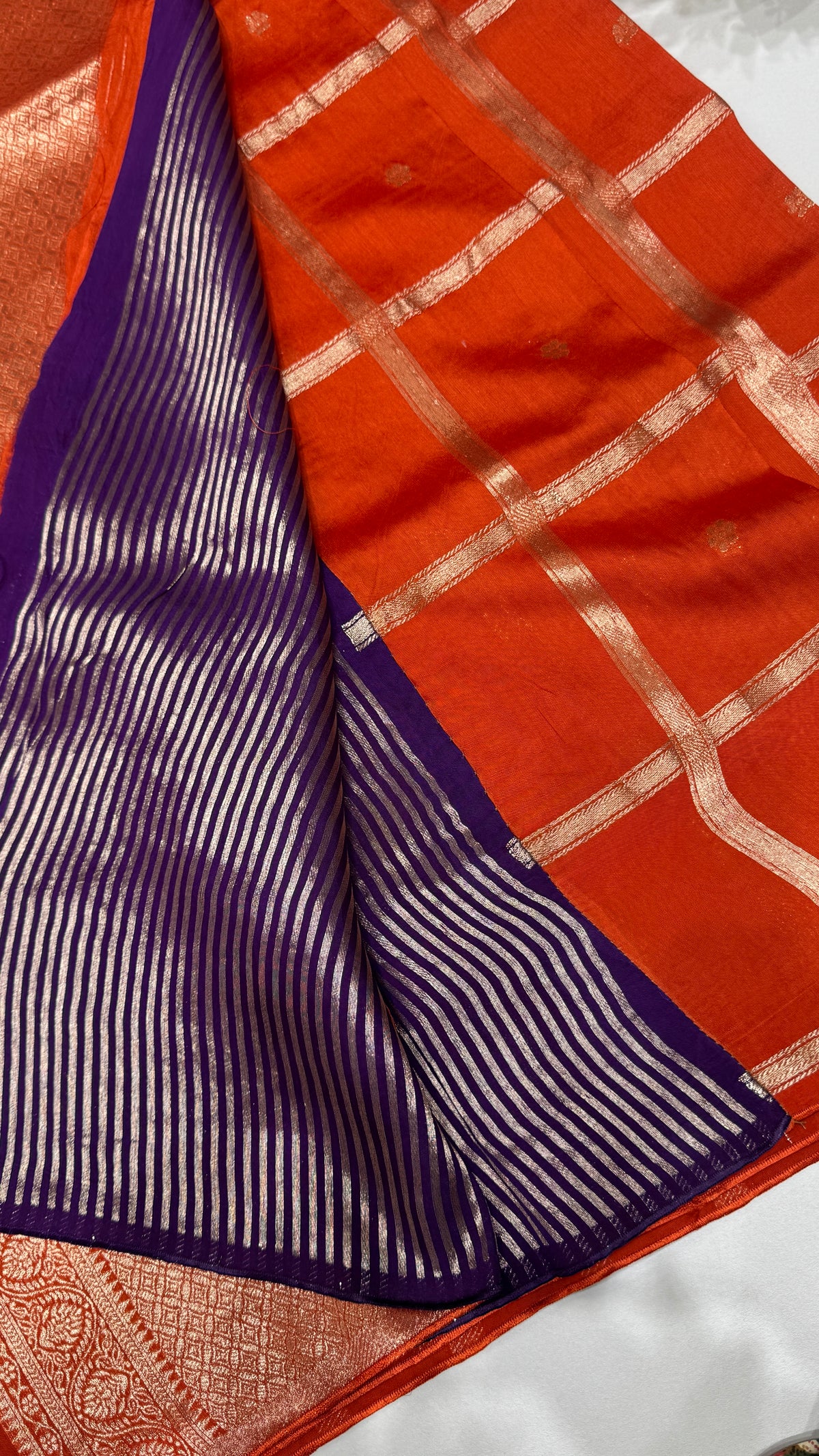 Semi Munga Crepe Saree