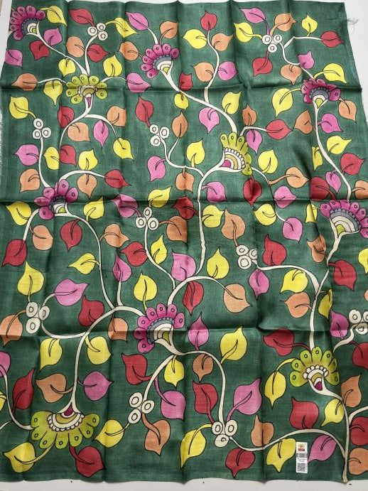 Unstitched Tussar Silk Blouse Fabric